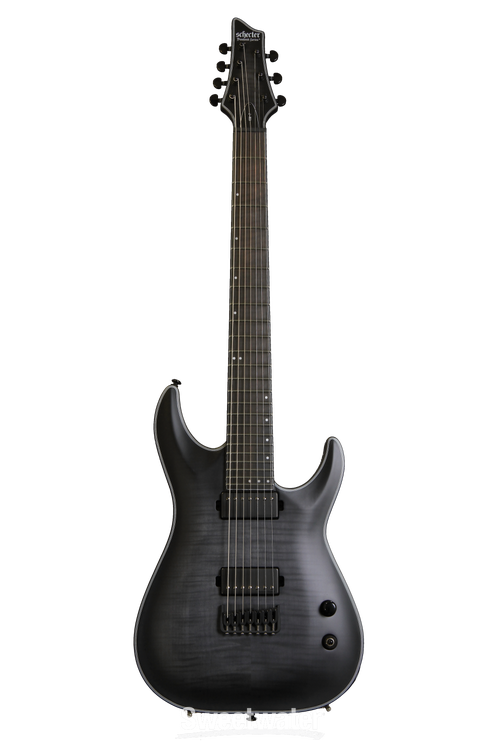 Schecter Keith Merrow KM-7 - Trans Black Satin Reviews | Sweetwater
