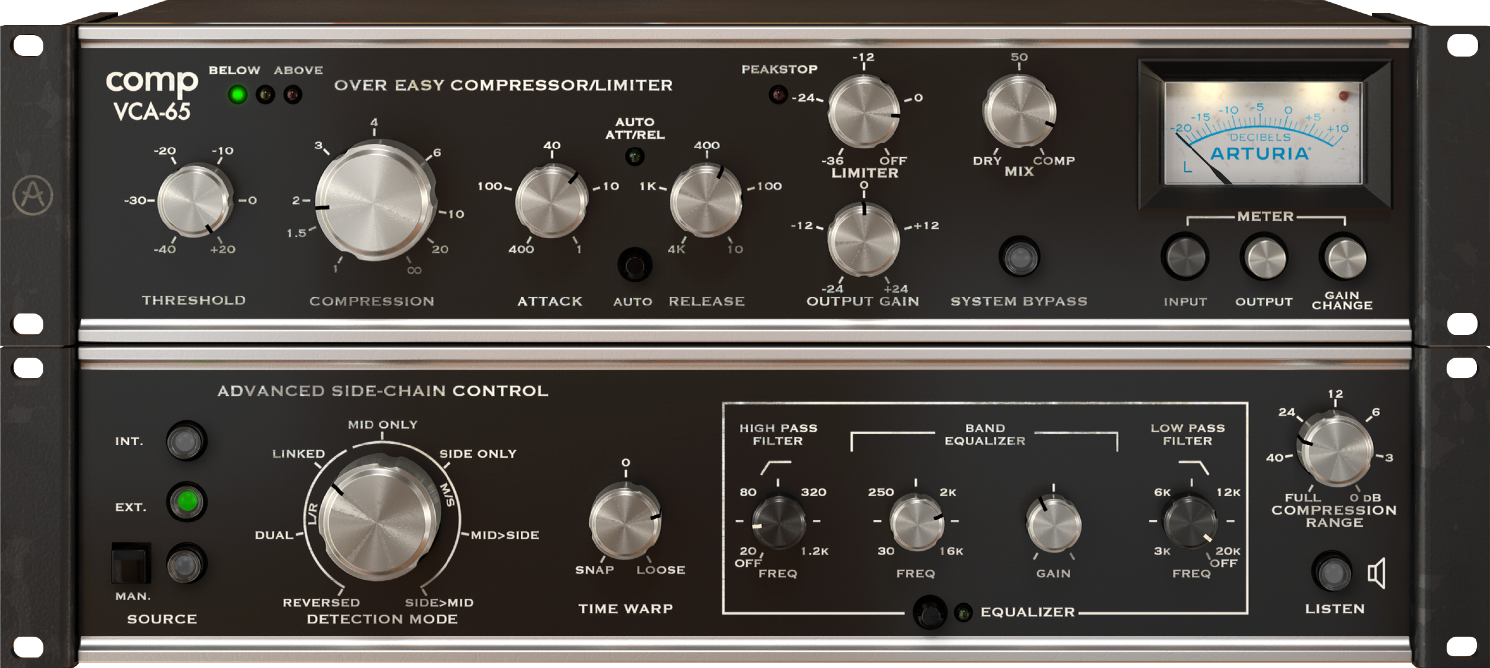 Arturia VCA-65 Compressor Plug-in Software