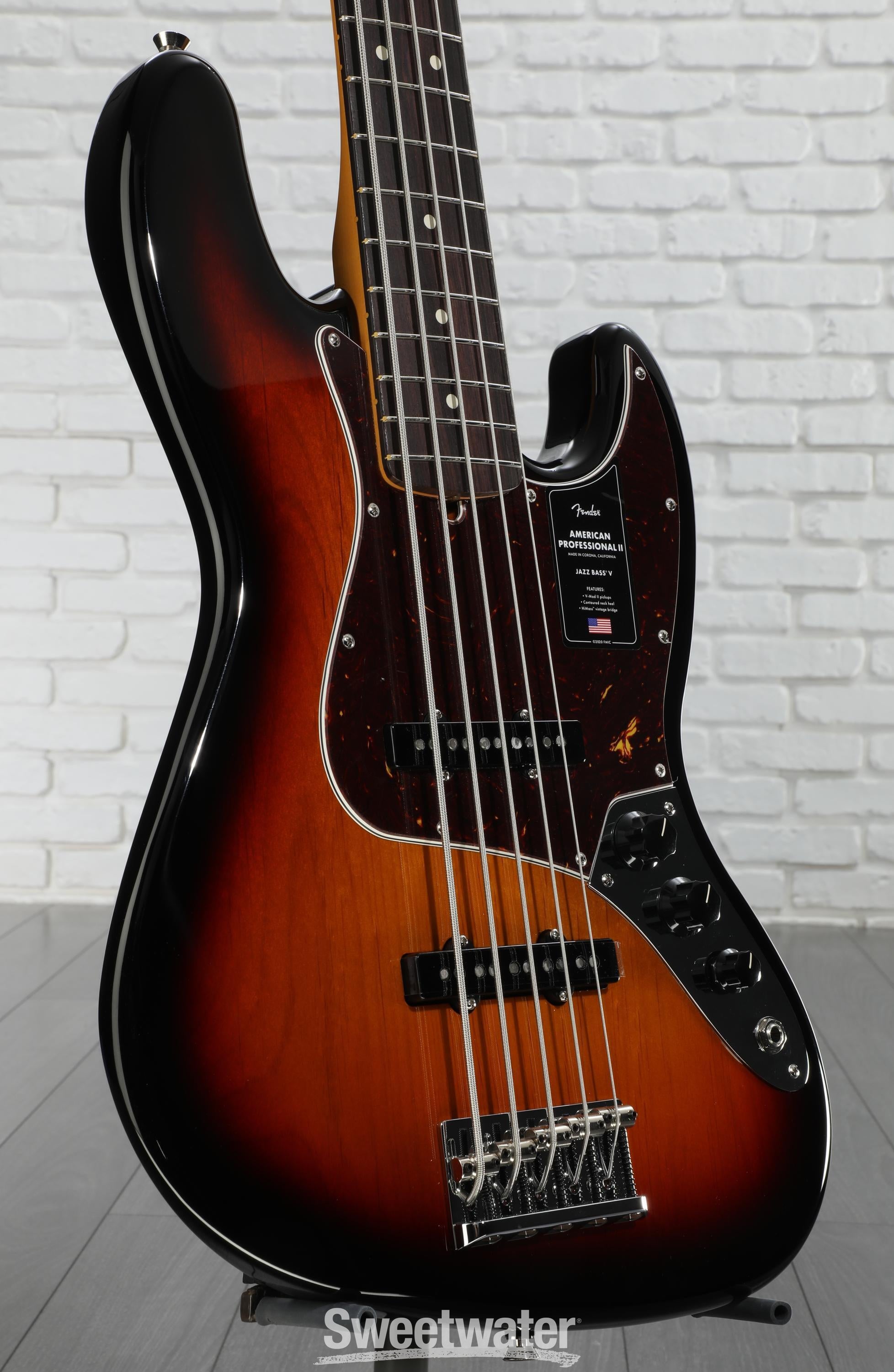 Fender American Professional II Jazz Bass V - 3 Color