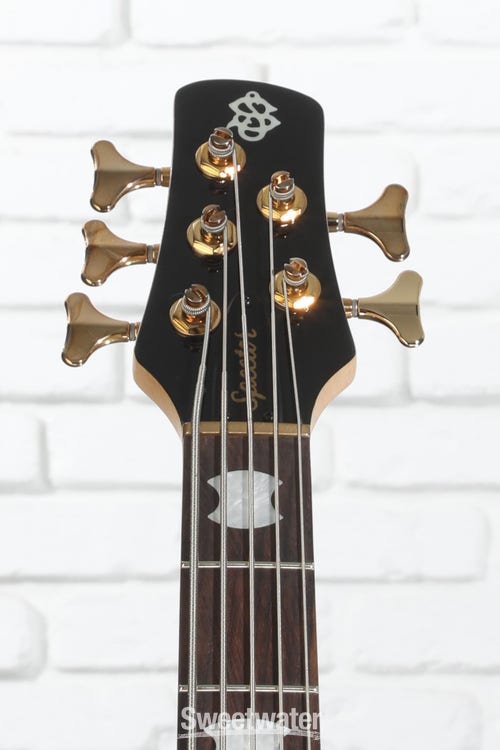 Spector Icon NS-5 5-string Electric Bass Guitar - Black Cherry Gloss