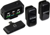 Product Image - This Item - Rode Wireless Micro Camera Microphone Kit - USB-C, Black