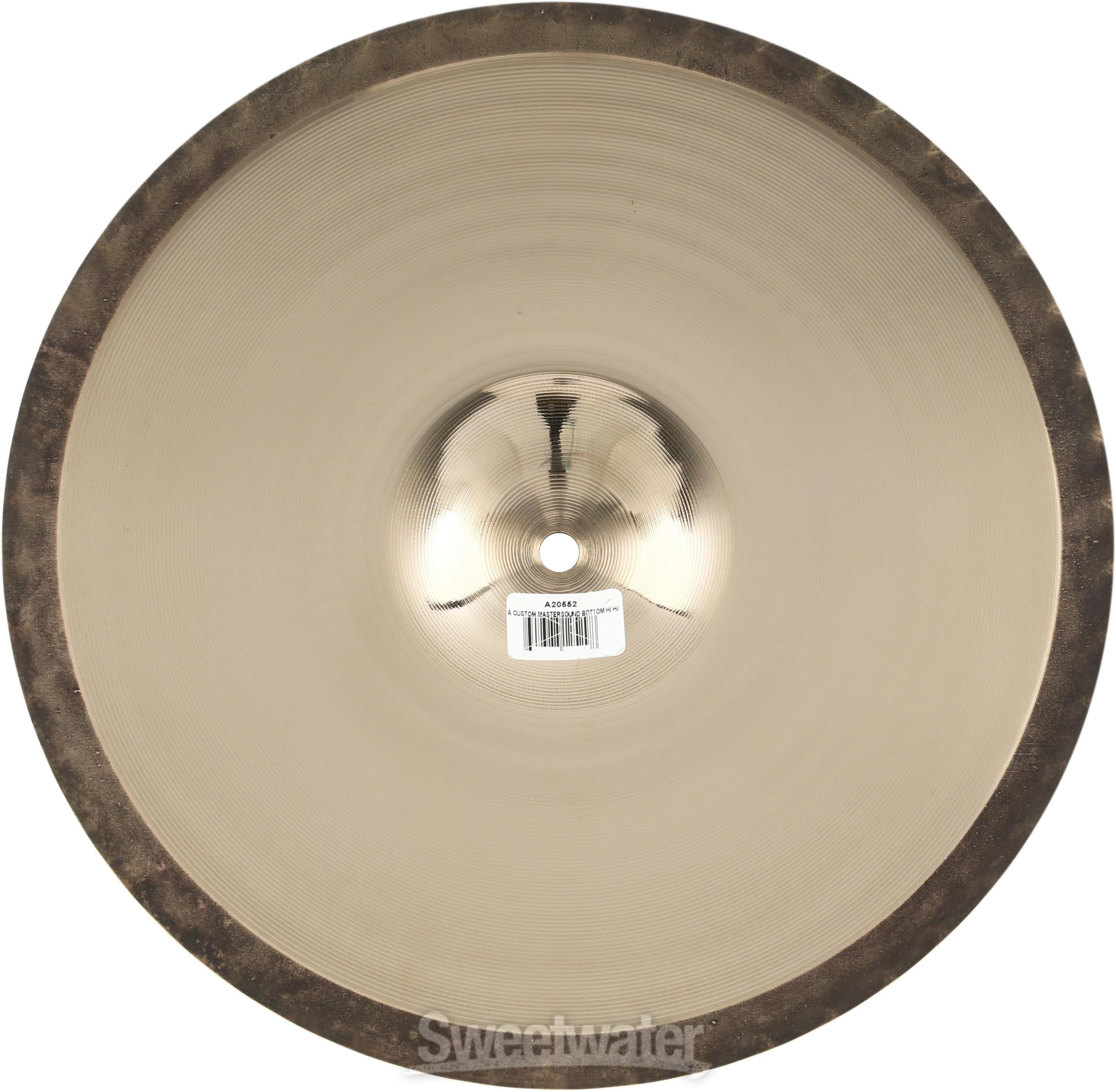 Zildjian 14 inch A Custom Mastersound Hi-hat Bottom Cymbal