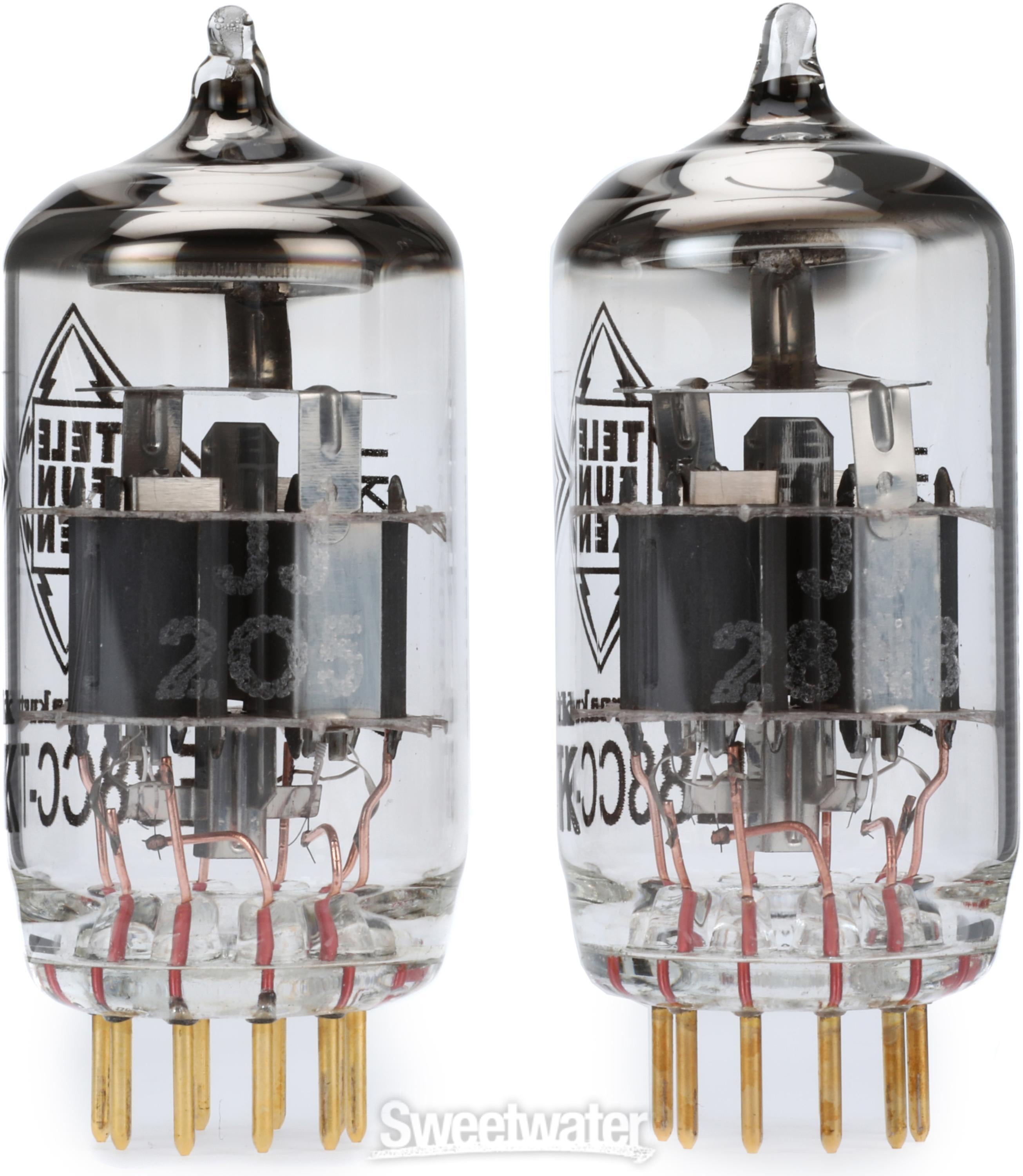 Telefunken E88CC-TK Black Diamond Series Preamp Tubes - Matched