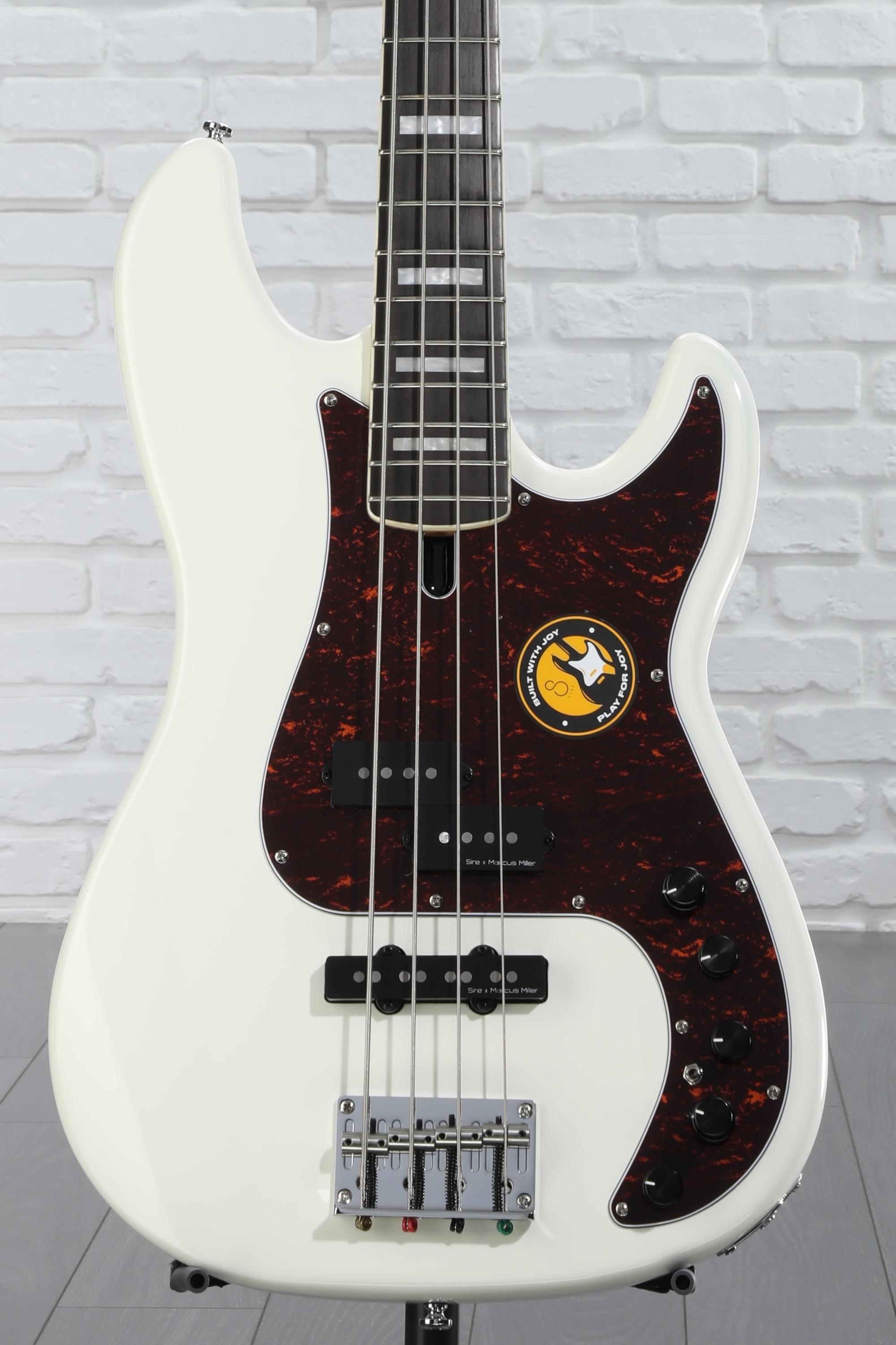 Sire Marcus Miller P7 Alder 4-string Bass Guitar - Antique White