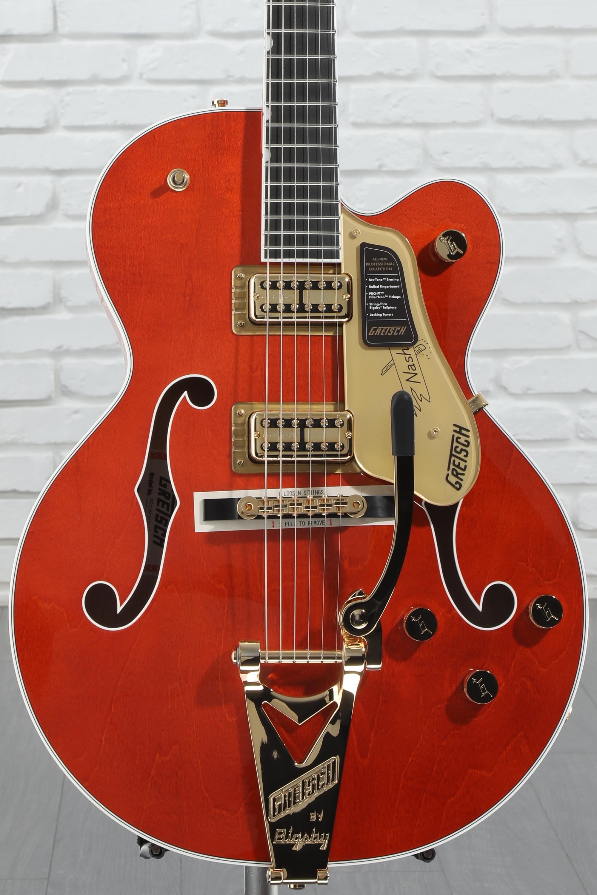 Gretsch Nashville Hollowbody Electric Guitar - Orange Stain