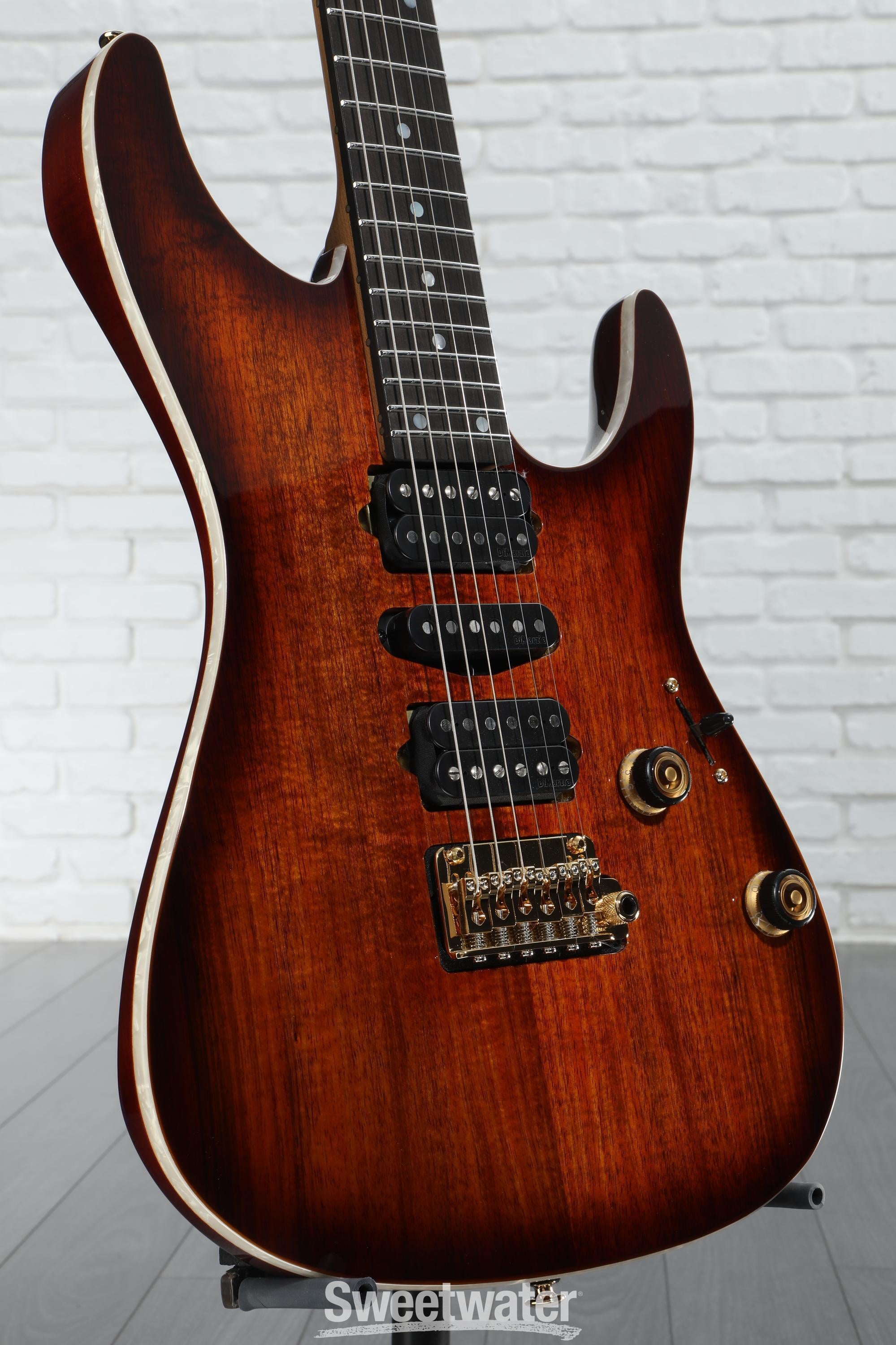 Ibanez Premium AZ47P2K Electric Guitar - Dragon Eye Burst