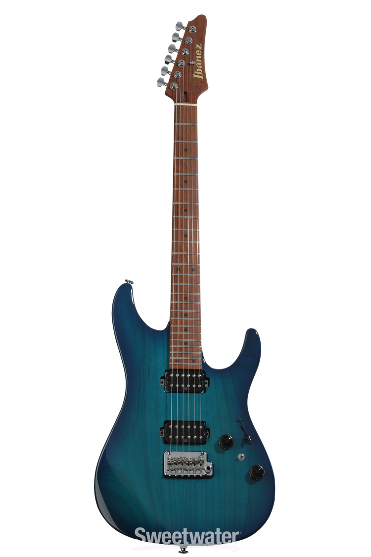 Ibanez Prestige AZ2402 Electric Guitar - Sapphire Blue, Sweetwater