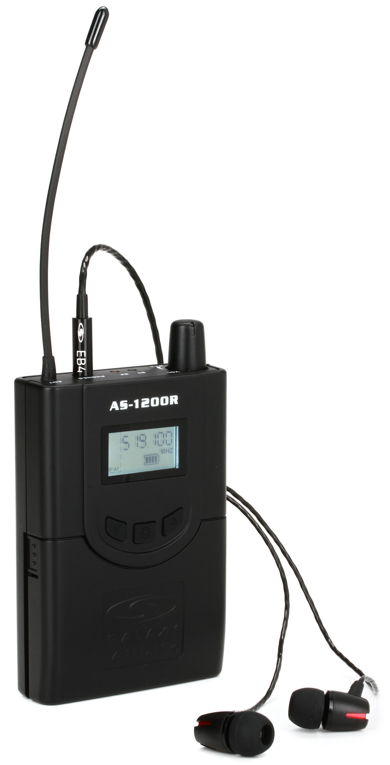 Photo of Galaxy Audio AS-1200RN Wireless In-ear Monitor Receiver - N Band