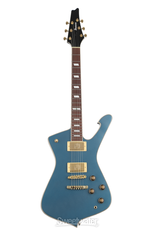 Ibanez Iceman IC420 Electric Guitar - Antique Blue Metallic