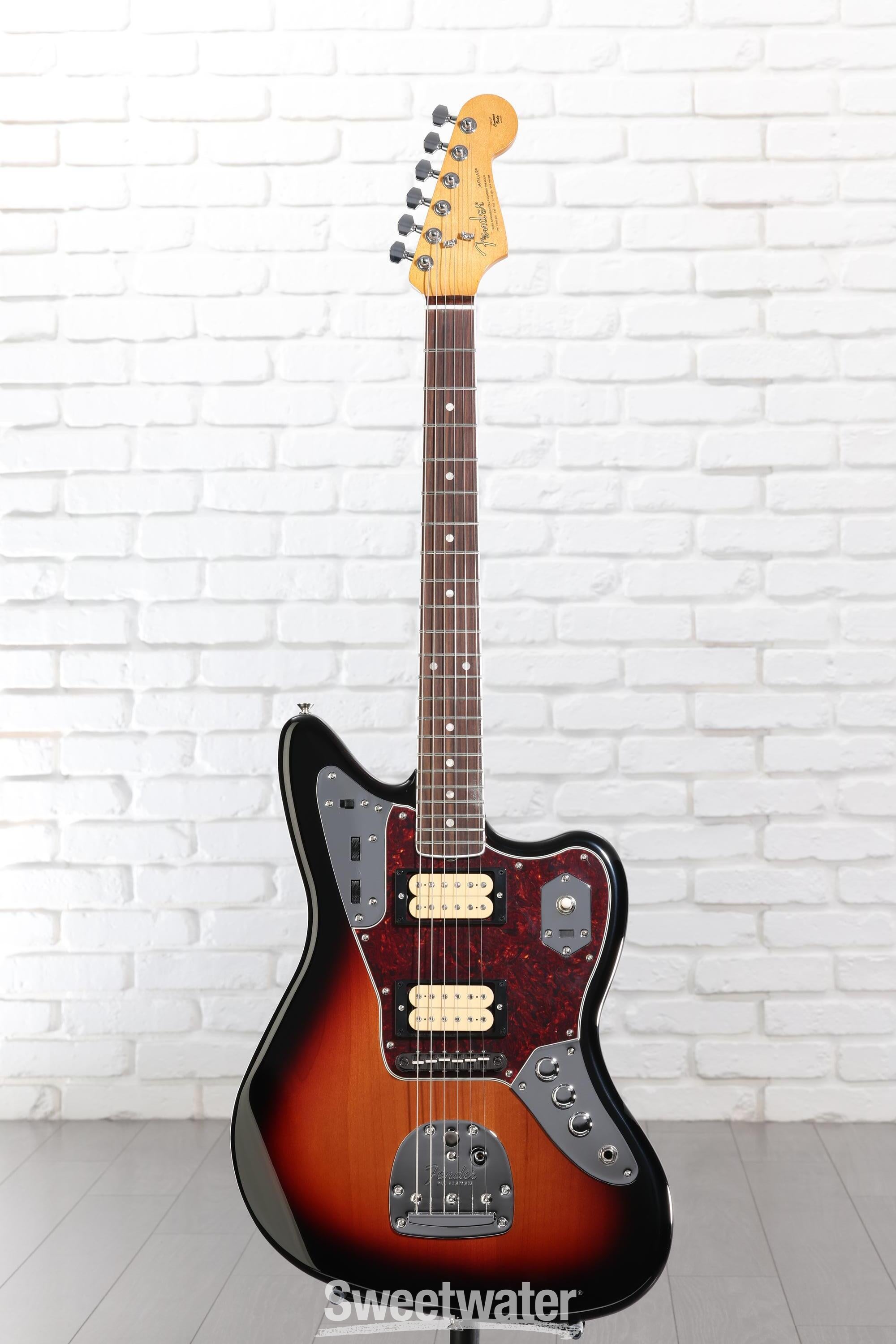 Fender Kurt Cobain Jaguar Electric Guitar - 3-Tone Sunburst