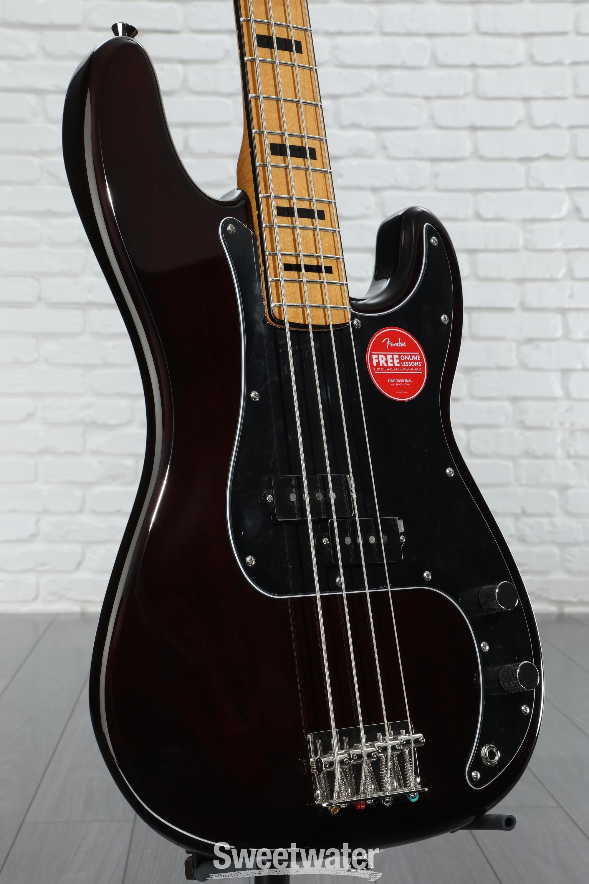 Squier Classic Vibe '70s Precision Bass - Walnut | Sweetwater