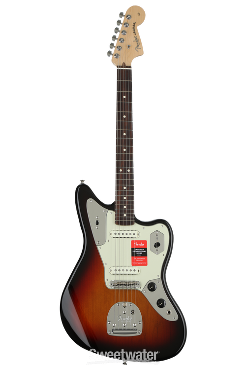 Fender American Professional Jaguar - 3-Color Sunburst with Fender American Professional Jaguar - 3-Color Sunburst with