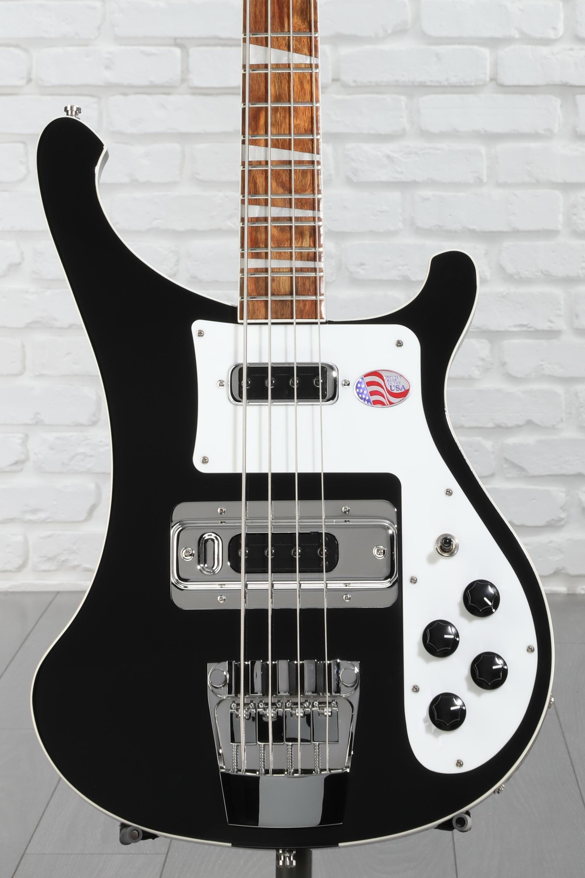 Rickenbacker 4003 Stereo Bass Guitar - Jetglo | Sweetwater