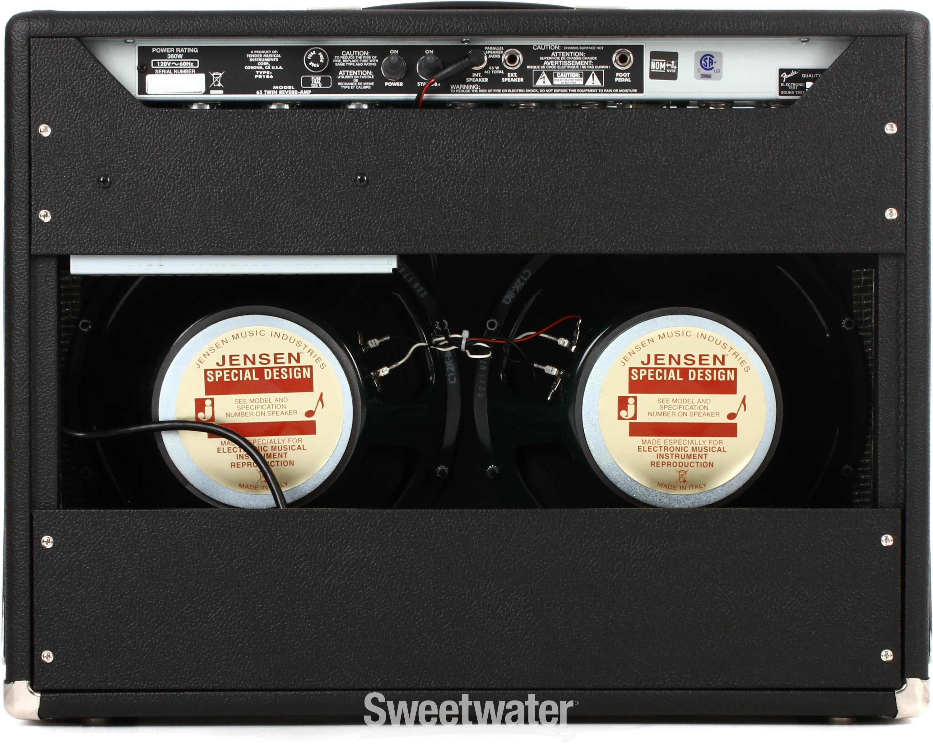 Fender '65 Twin Reverb 2x12-inch 85-watt Tube Combo Amp | Sweetwater