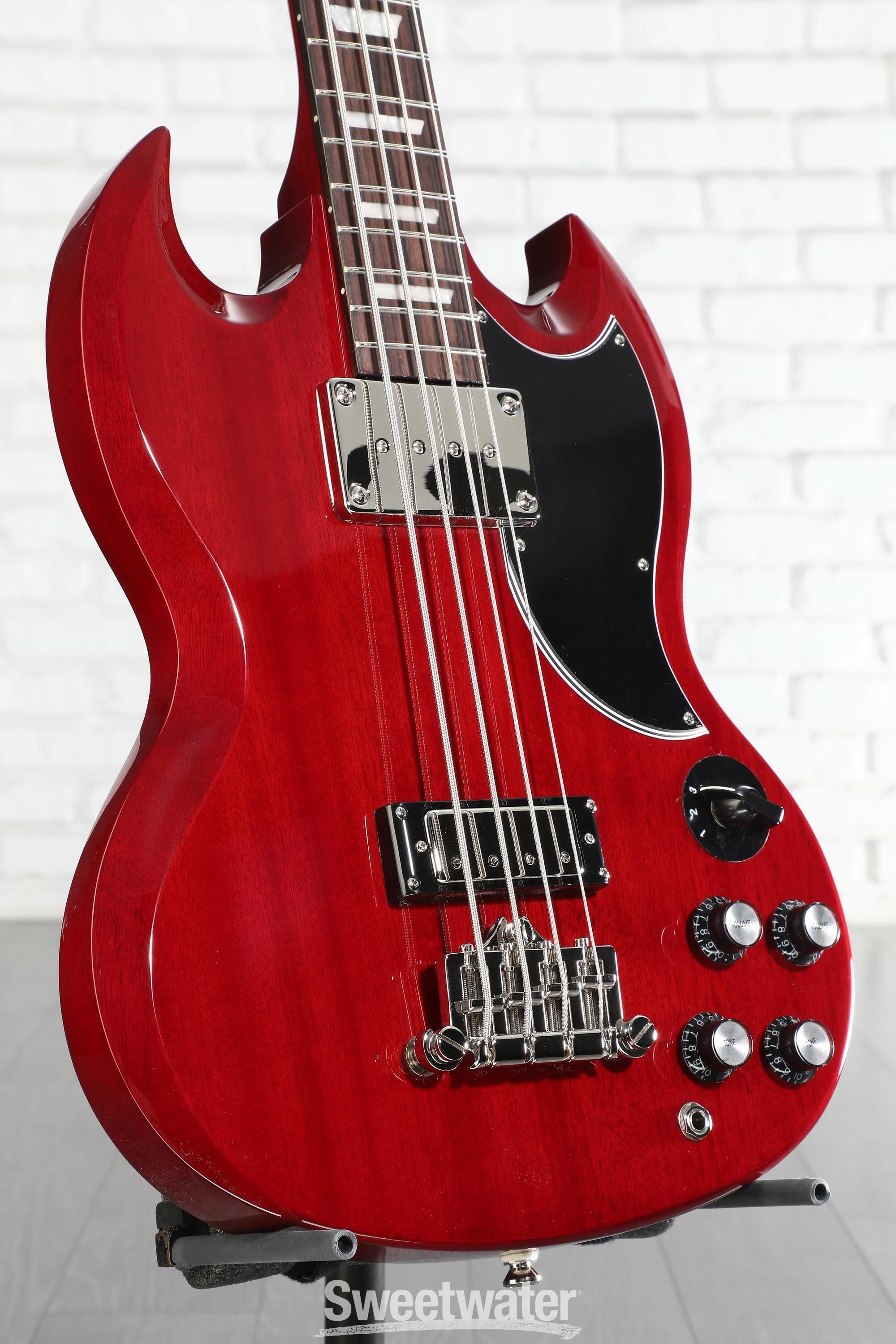 EPIPHONE エピフォン EB-3 BassCherry エレキベース Epiphone EB-3 Bass Guitar - Cherry | Sweetwater