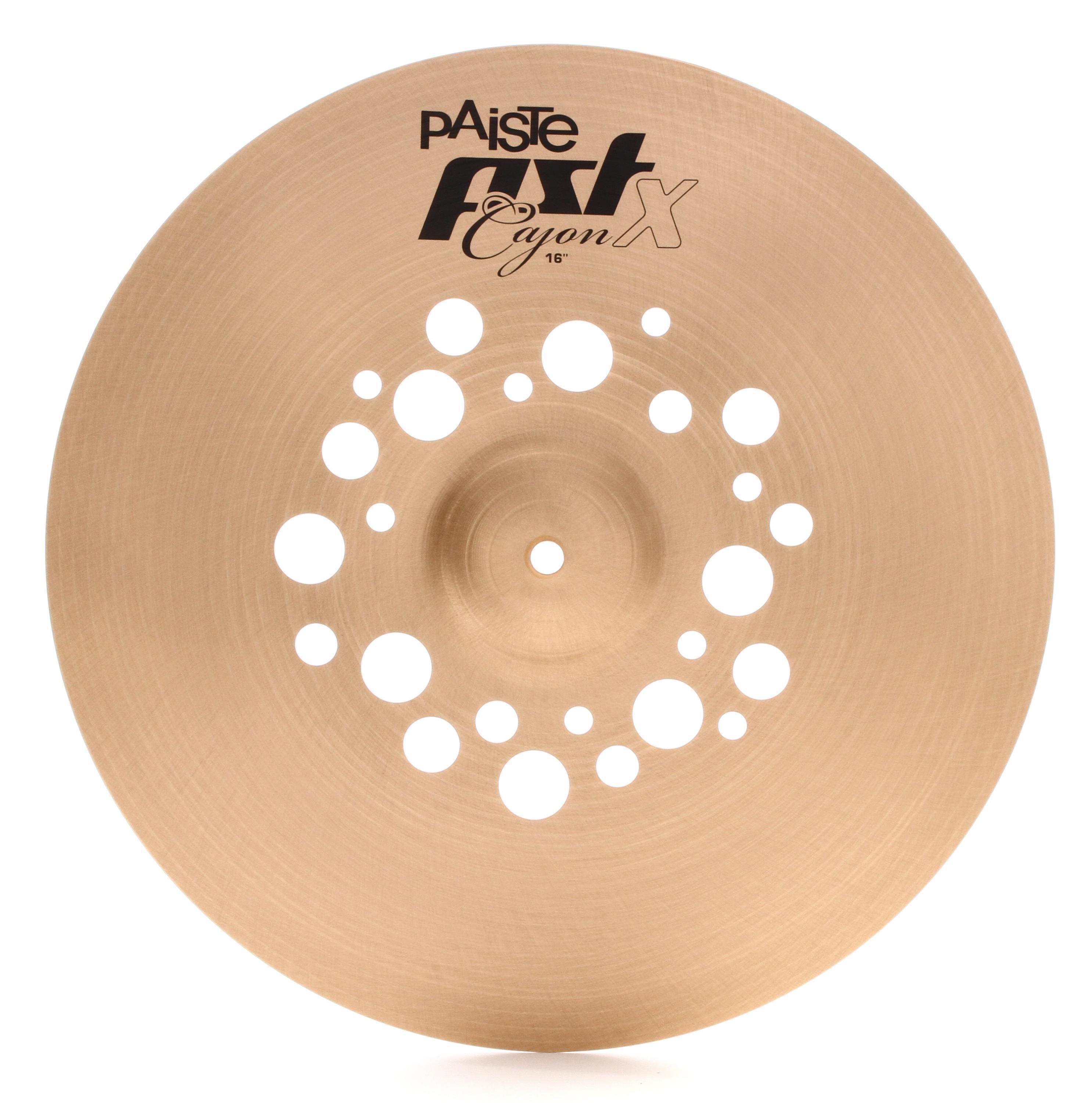 Paiste 16 inch PST X Cajon Crash Cymbal | Sweetwater