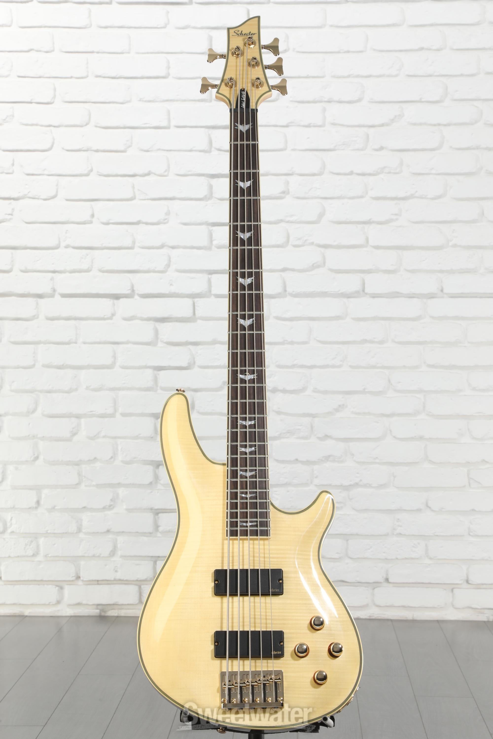 Schecter Omen Extreme-5 Bass Guitar - Natural | Sweetwater