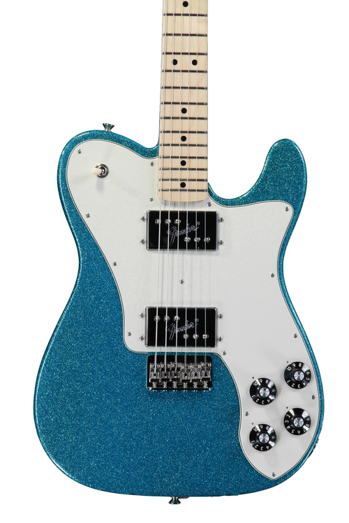 Fender '72 Telecaster Deluxe Sparkle - Aqua Flake | Sweetwater