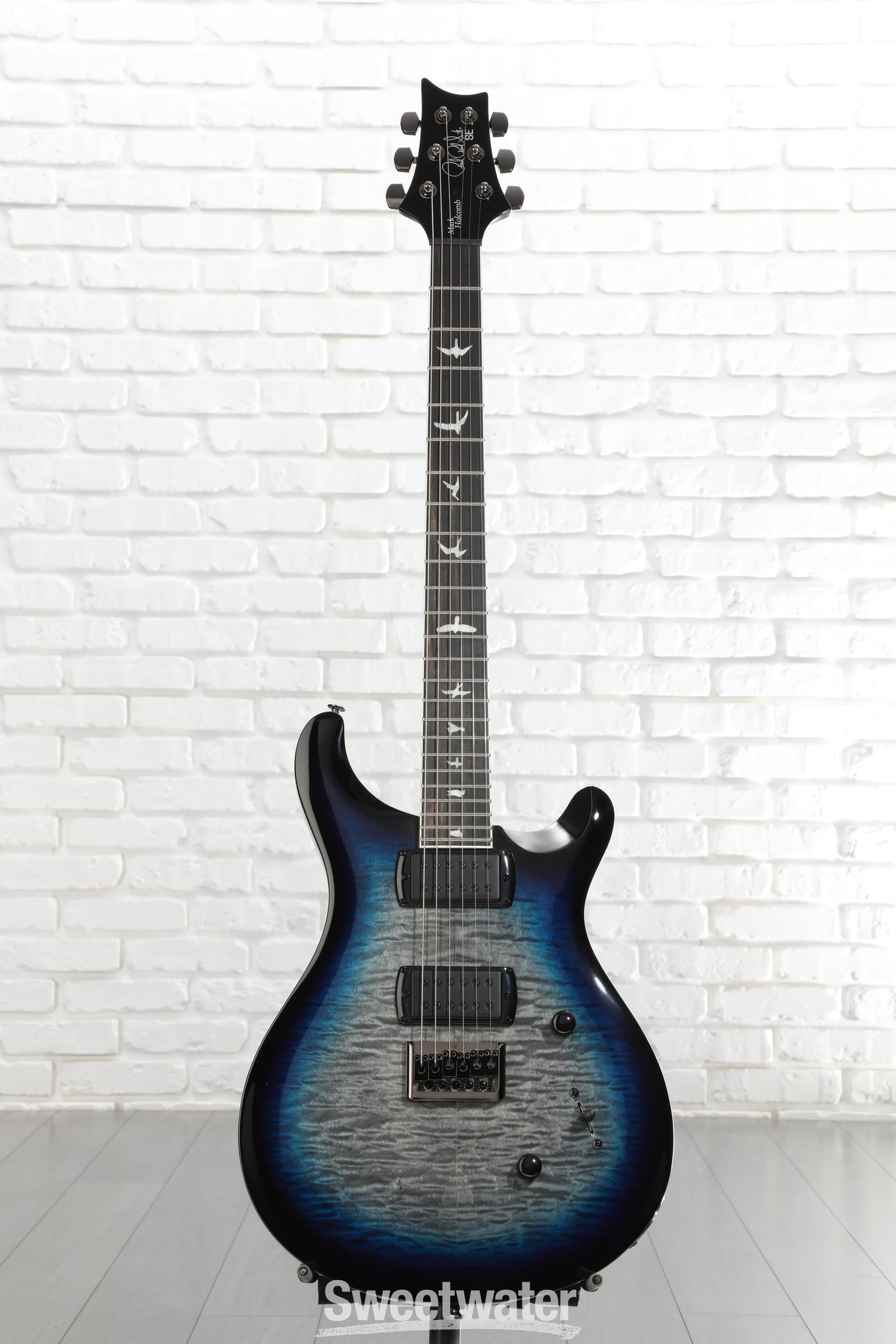 PRS SE Mark Holcomb Signature Electric Guitar - Holcomb Blue Burst