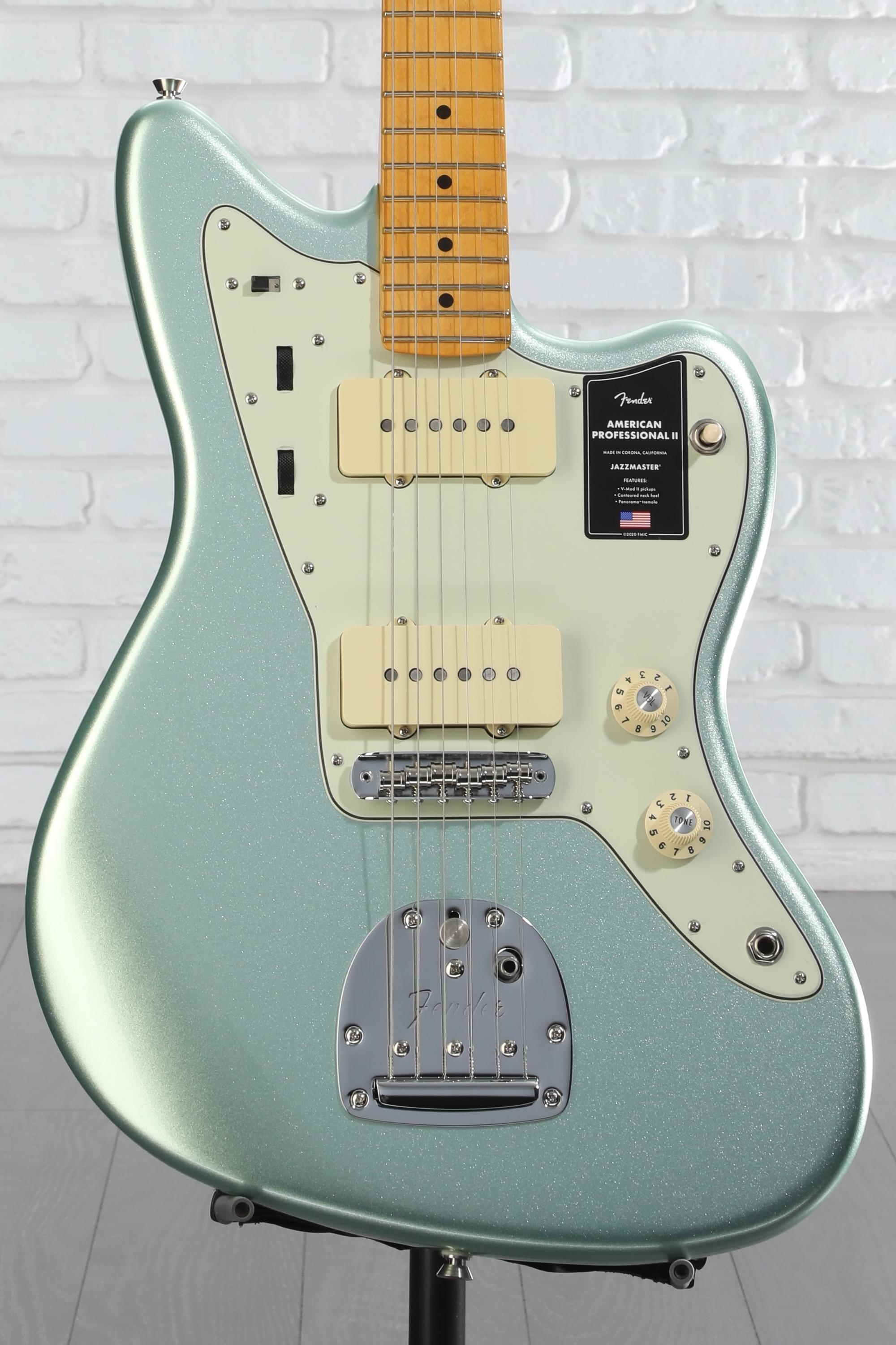 Fender Mexico Jazzmaster USA製PU搭載 Fender American Professional II Jazzmaster - Mystic Surf