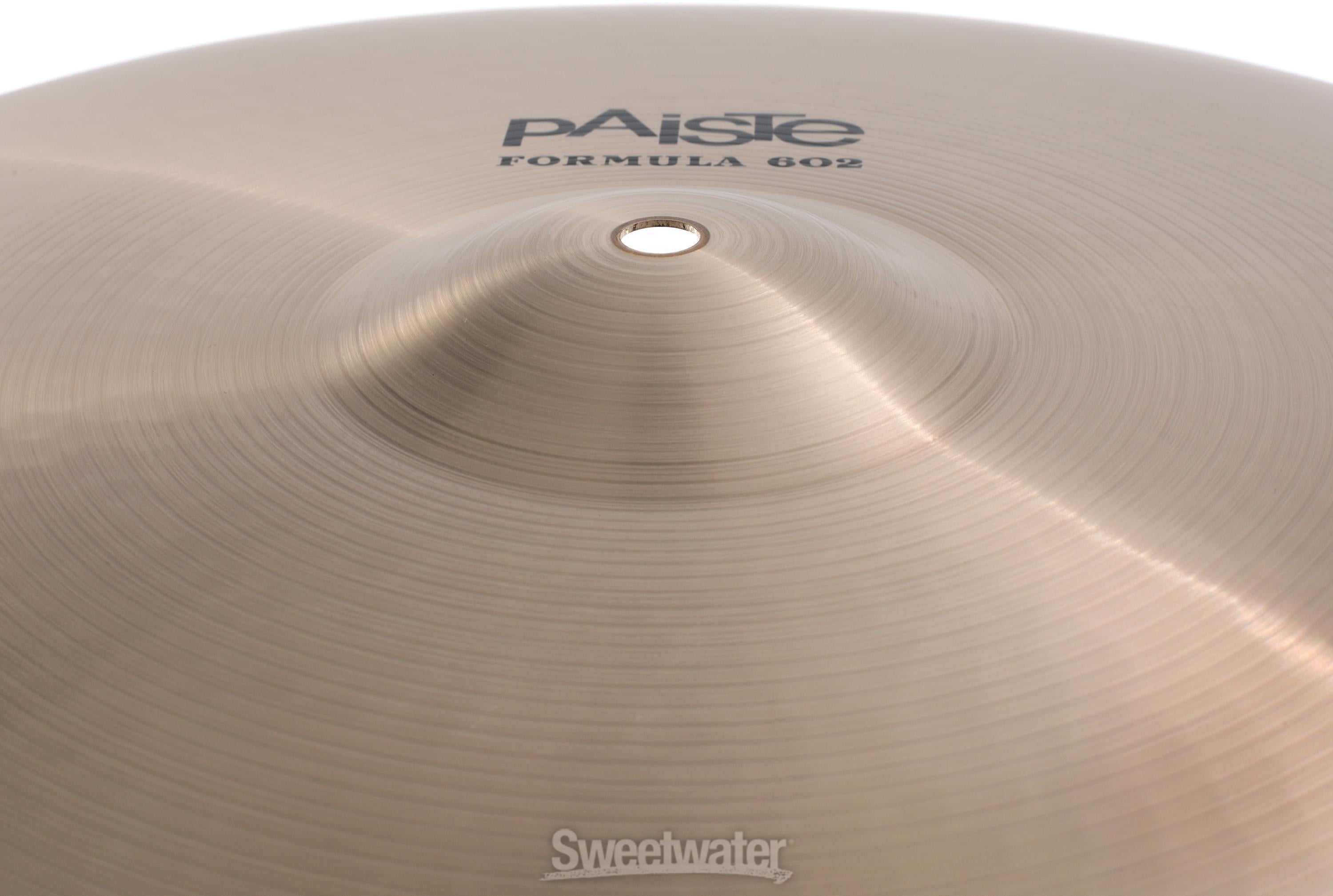 Paiste 17-inch Formula 602 Thin Crash Cymbal | Sweetwater