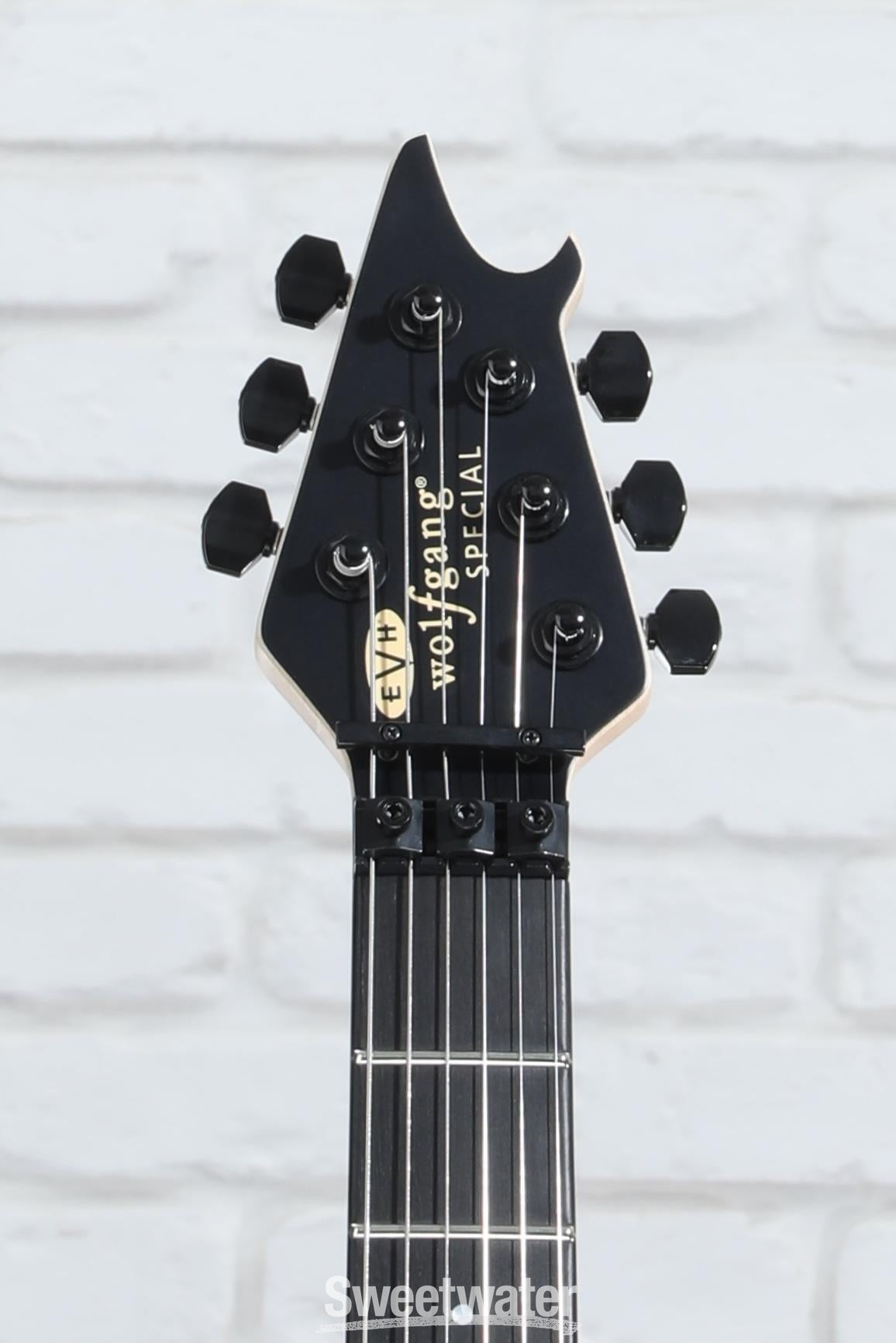 EVH Wolfgang Special Electric Guitar - Stealth Black | Sweetwater