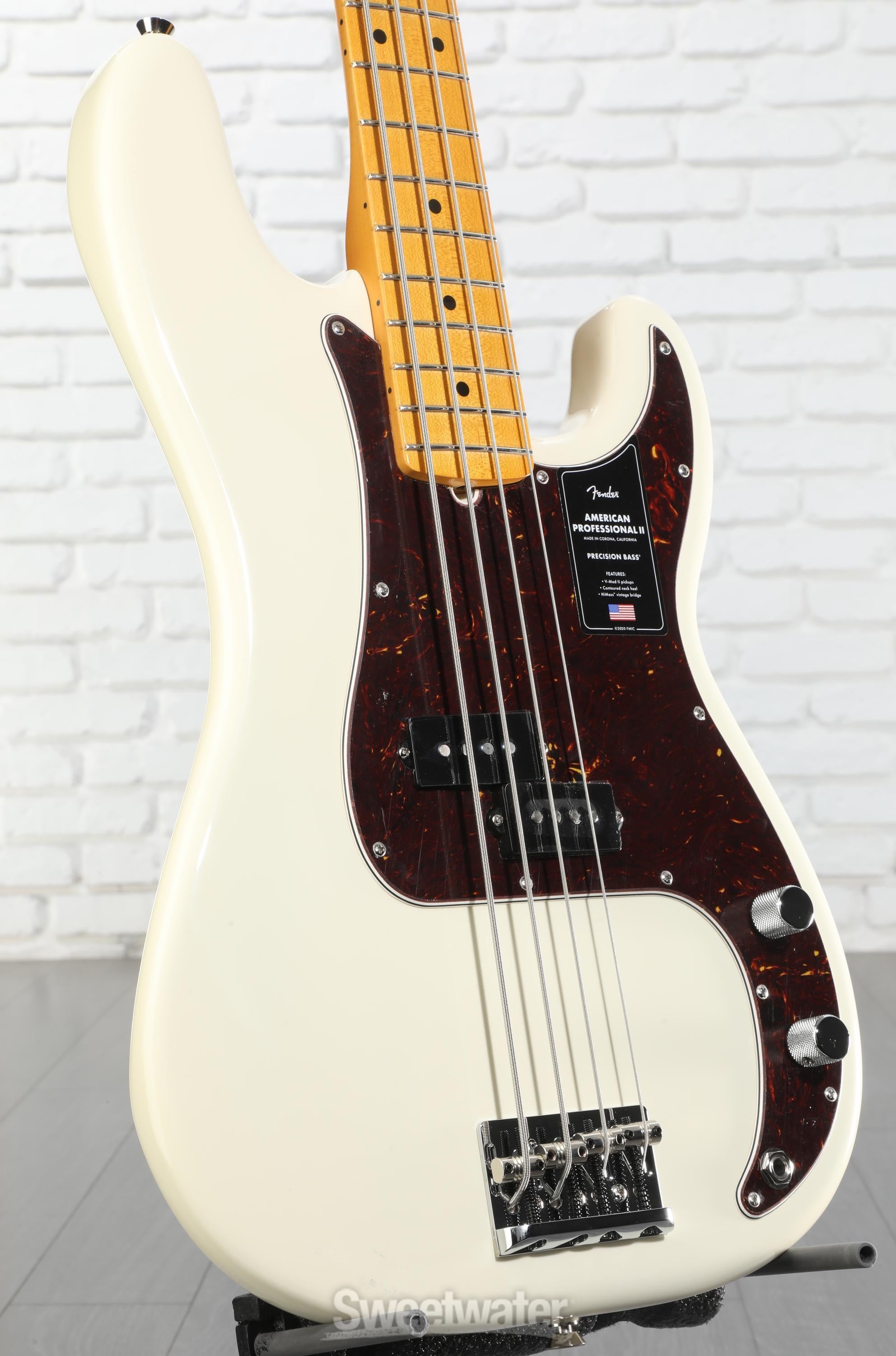 Fender American Professional II Precision Bass - Olympic White