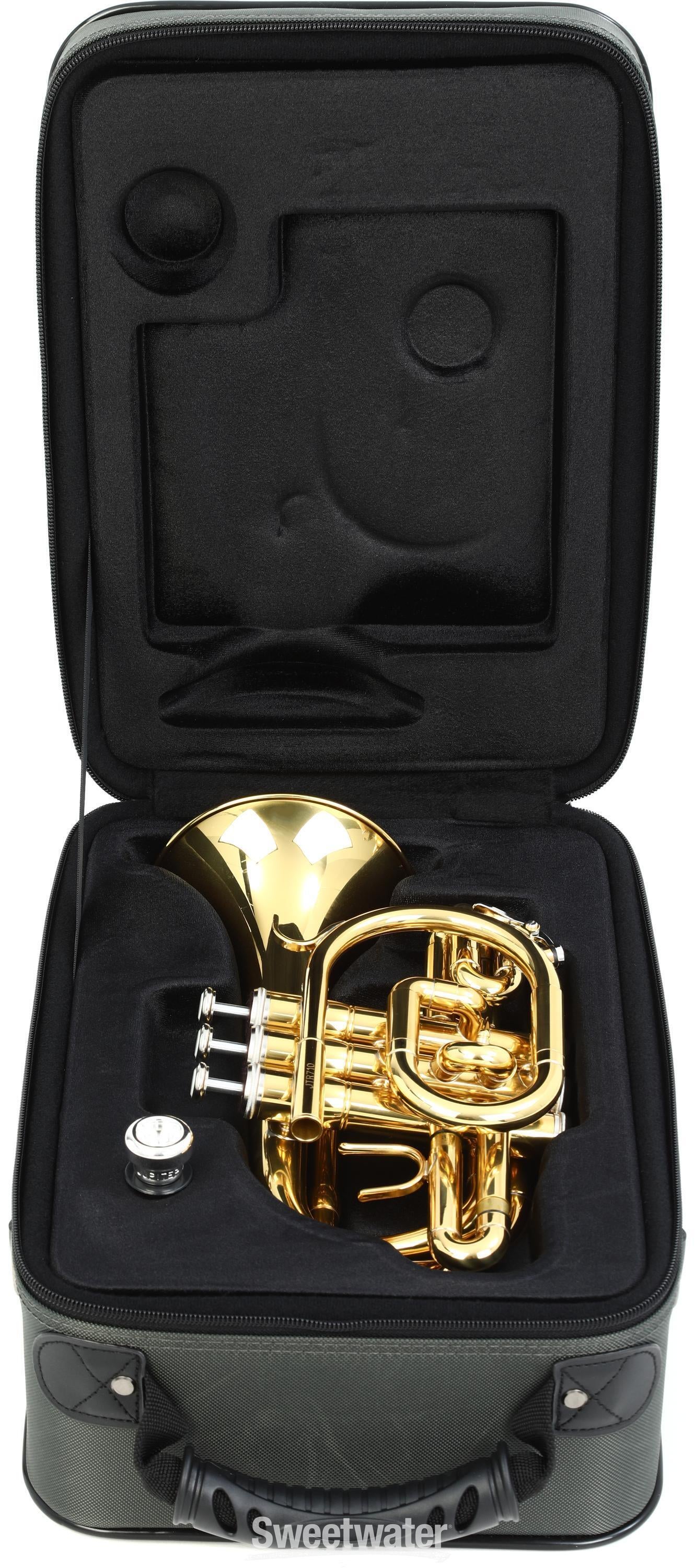 Jupiter JTR710 Pocket Bb Trumpet - Clear Lacquer | Sweetwater
