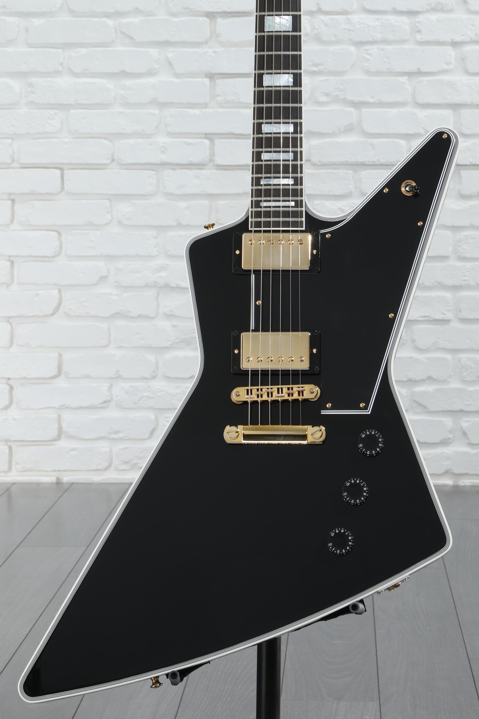 Dean USA Custom Shop Cadillac Trans Black Korina/Flamed