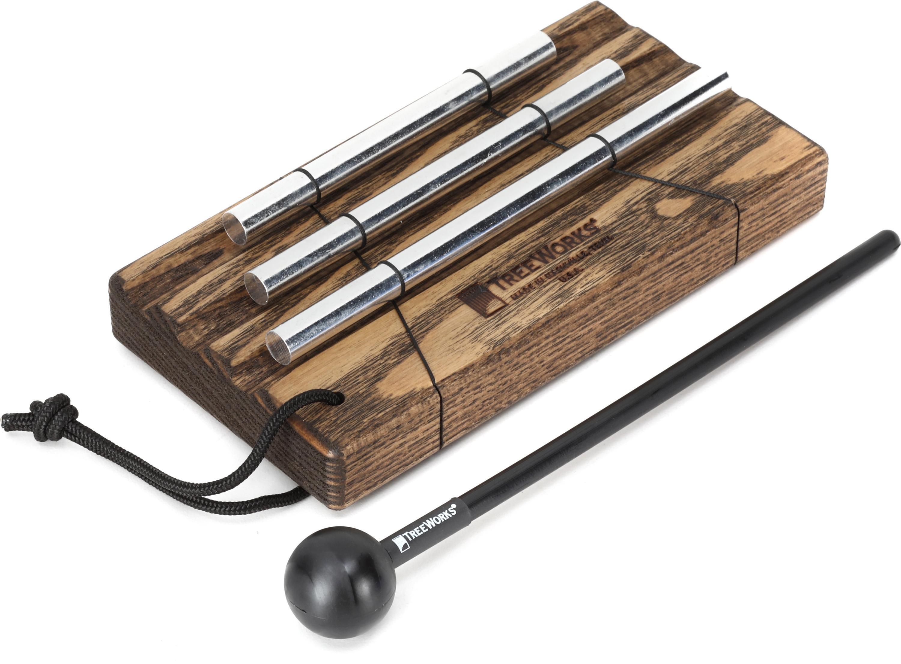 Treeworks Tre420 - 3-note Meditation Energy Chime with Wooden
