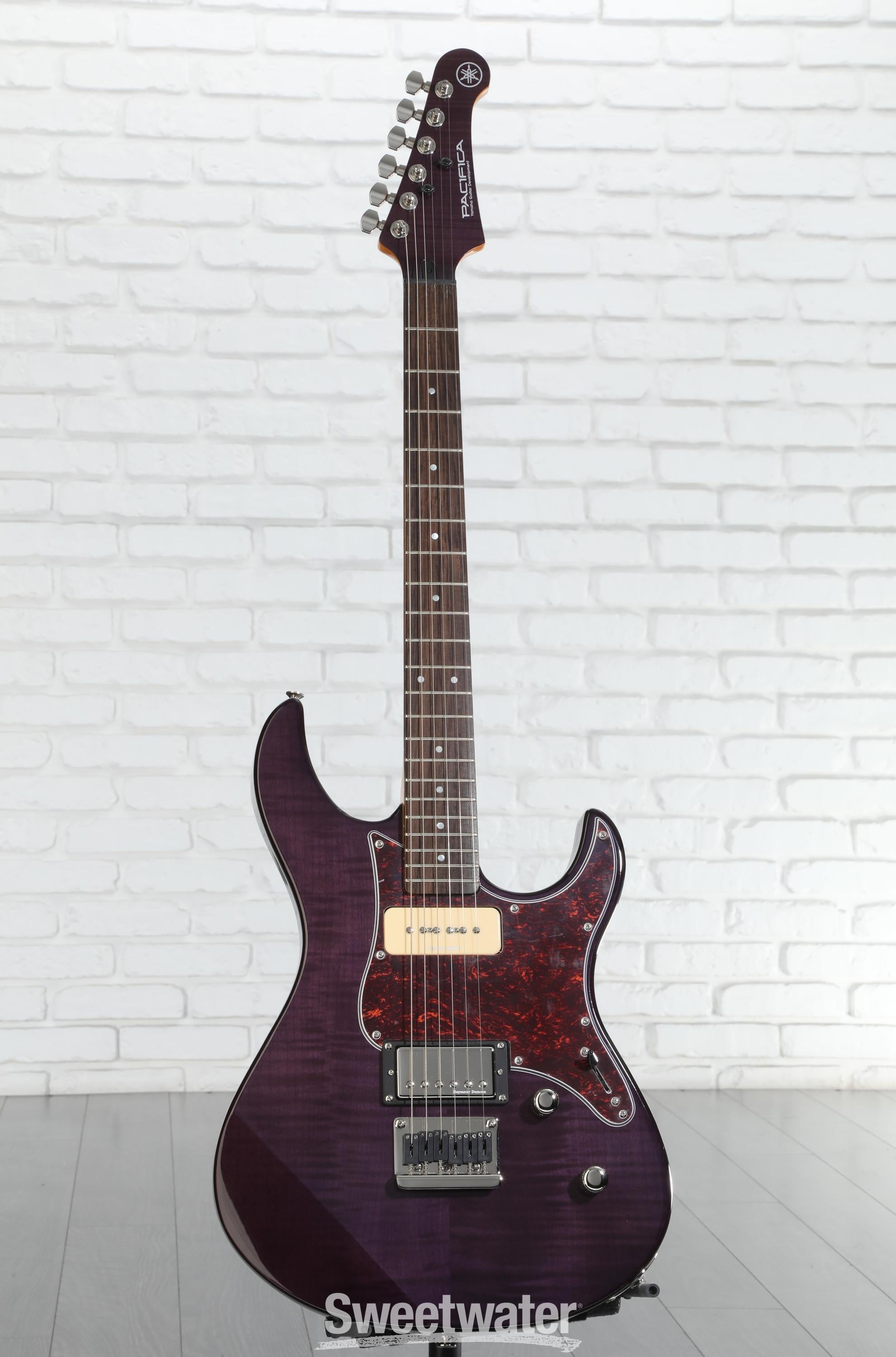 ギター Yamaha PACIFICA 611 HFM Amazon.com: Yamaha Pacifica PAC611HFM TBL Solid-Body Electric