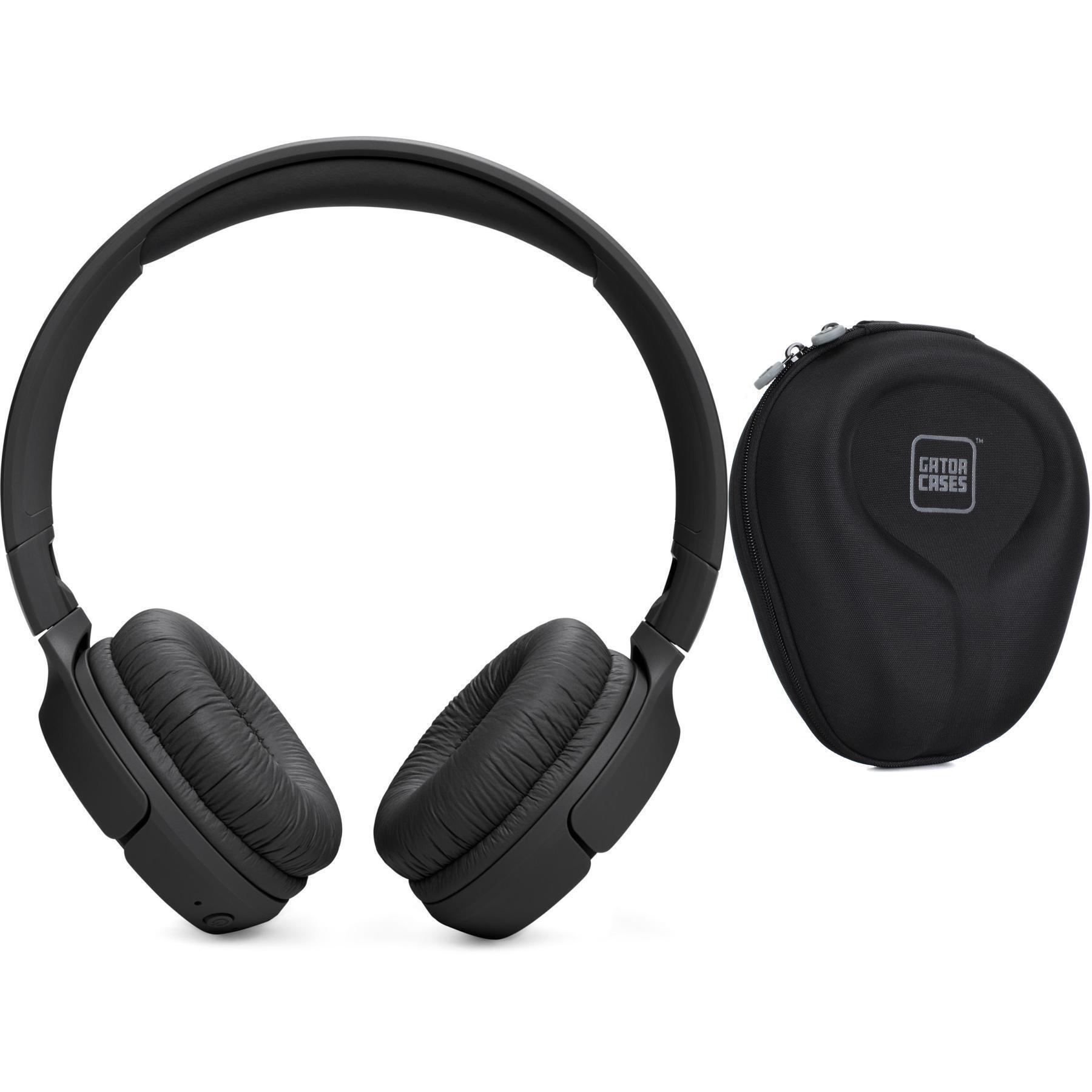 Photo of JBL Tune 520 On-ear Wireless Headphones with Case - Black