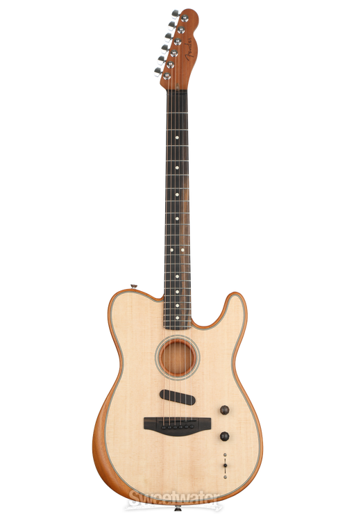 Fender american store acoustasonic telecaster natural