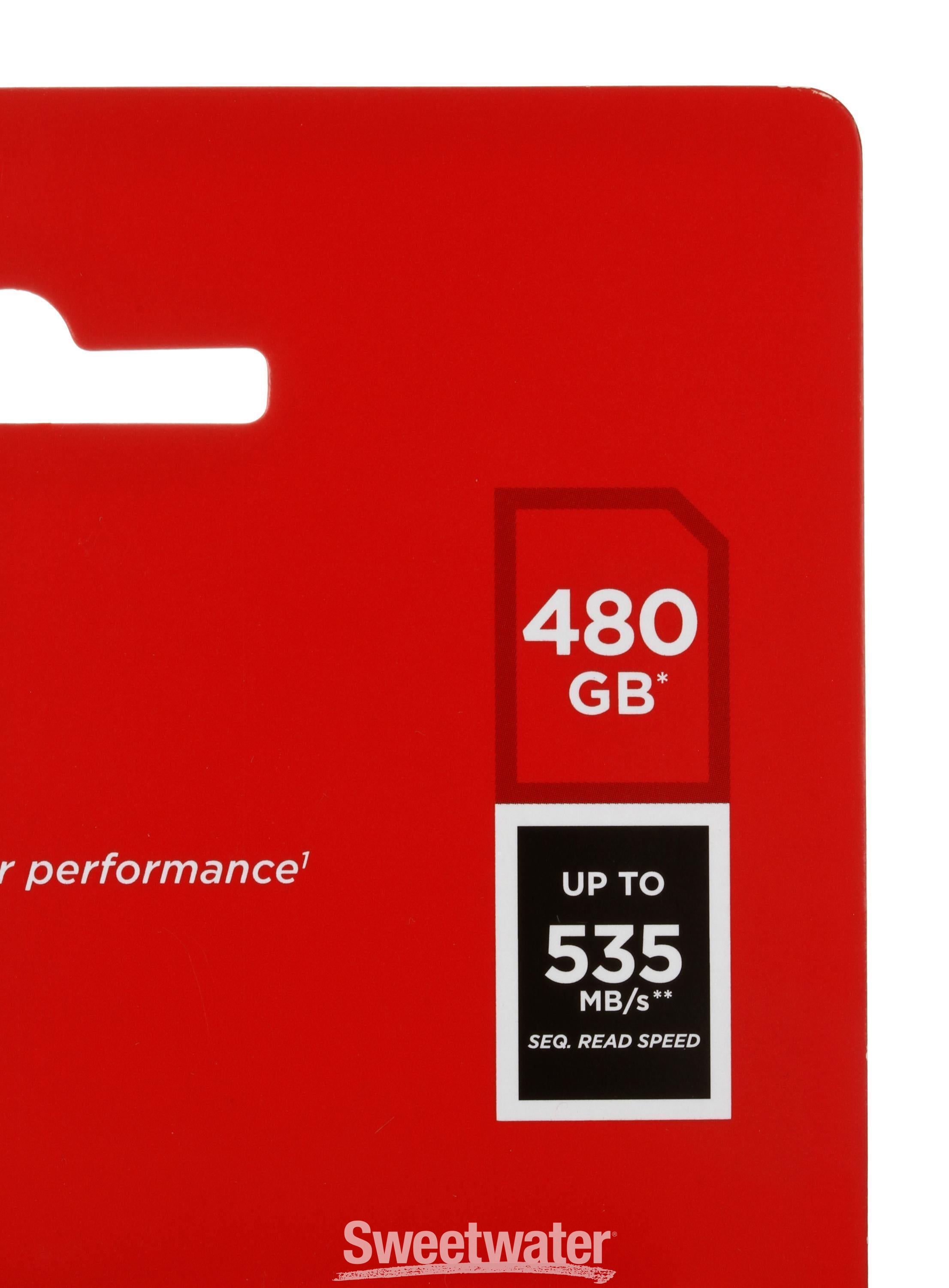 SanDisk SanDisk SSD PLUS 480GB Solid State Drive | Sweetwater