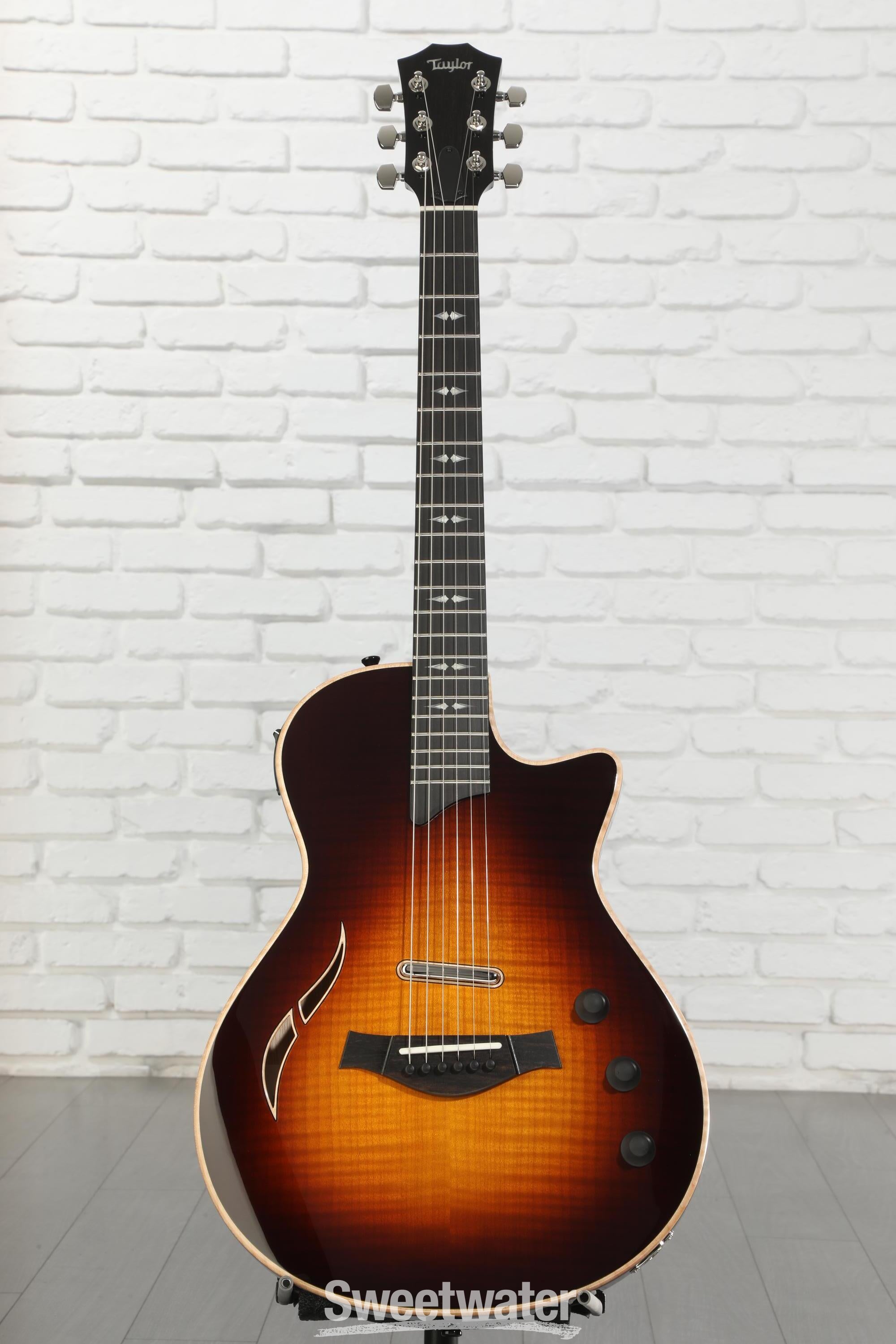 Taylor T5z Pro Hollowbody Electric Guitar - Dark Tobacco Sunburst