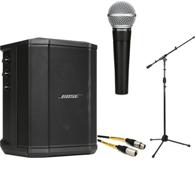 Bose S1 Pro Powered Speaker with SM58 Microphone — Doo Wop Shop