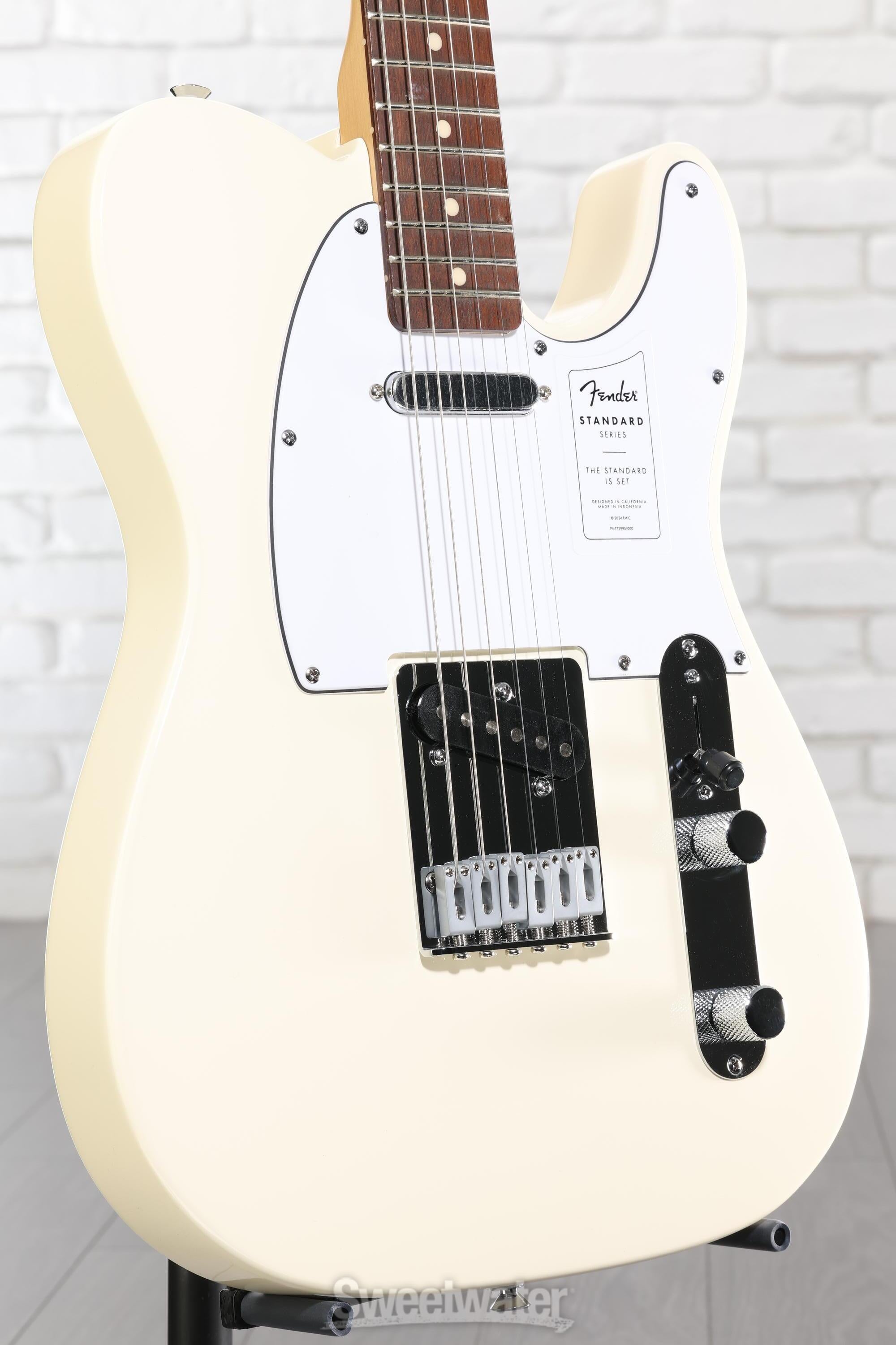 Fender Standard Telecaster Electric Guitar - Olympic White