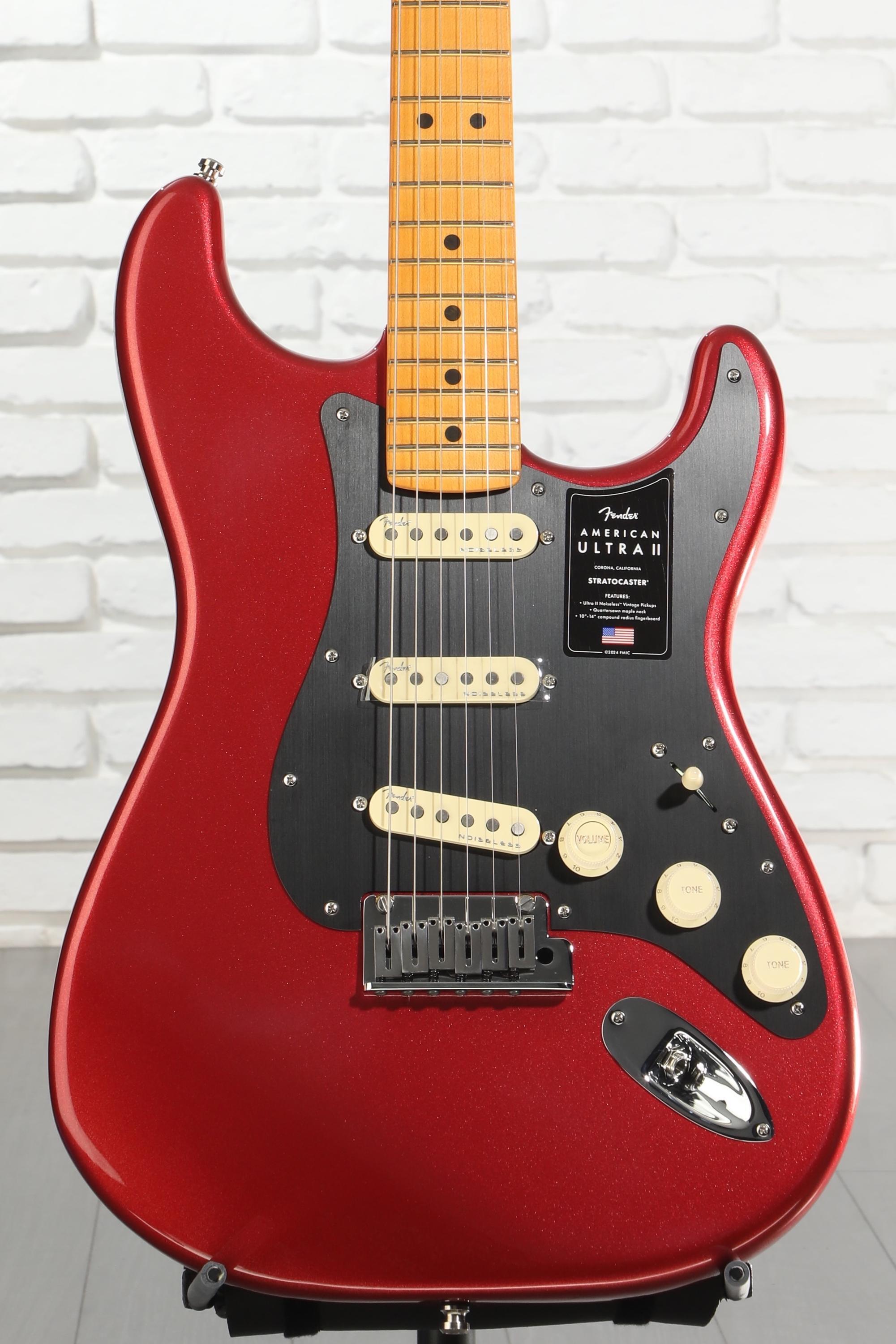 Fender American Ultra II Stratocaster Electric Guitar - Sinister