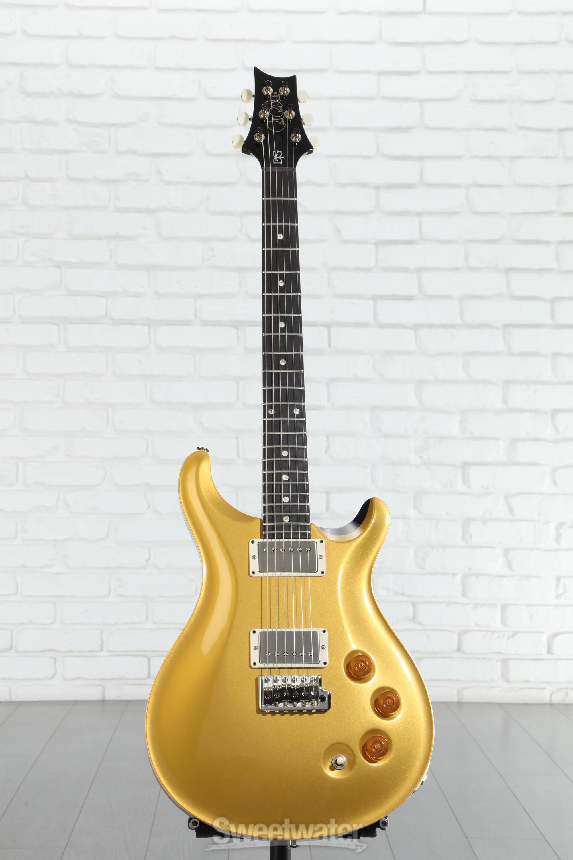 PRS DGT Electric Guitar with Moon Inlays - Gold Top | Sweetwater