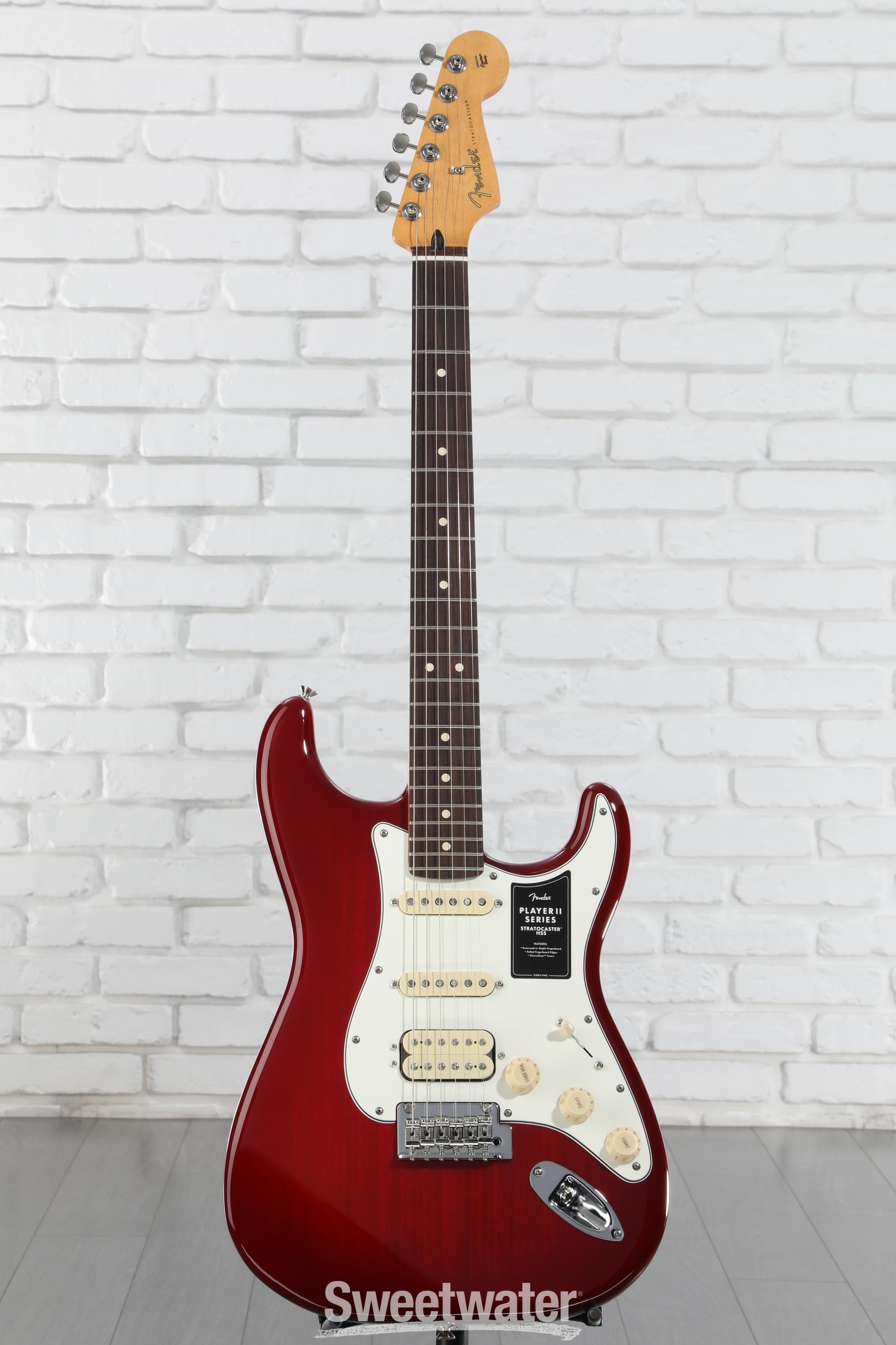 Fender Player HSS (Duncan / GOTOH / 透明) Fender Player II Stratocaster HSS Electric Guitar - Transparent