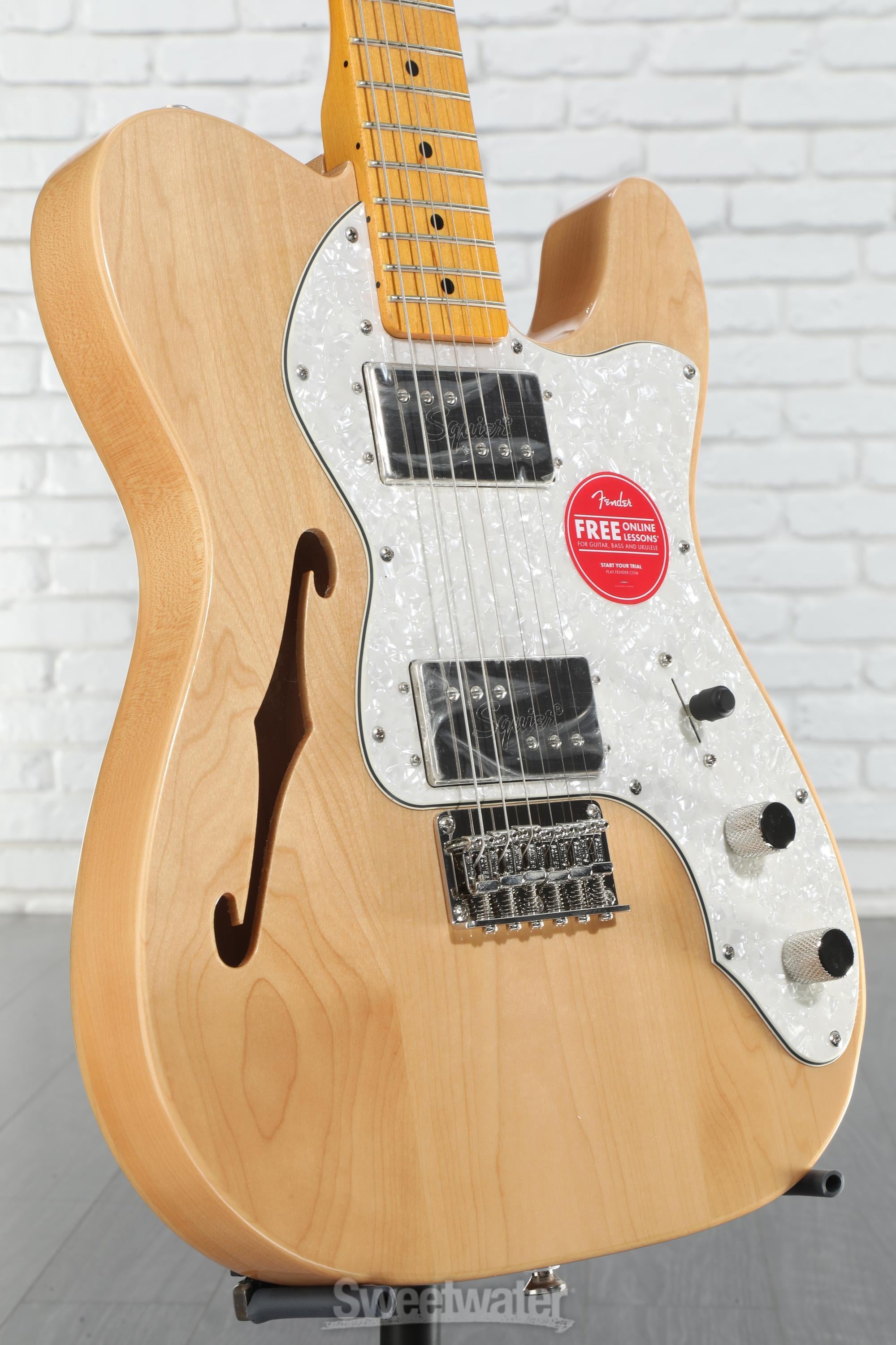 Squier Affinity Series Telecaster Thinline Electric Guitar