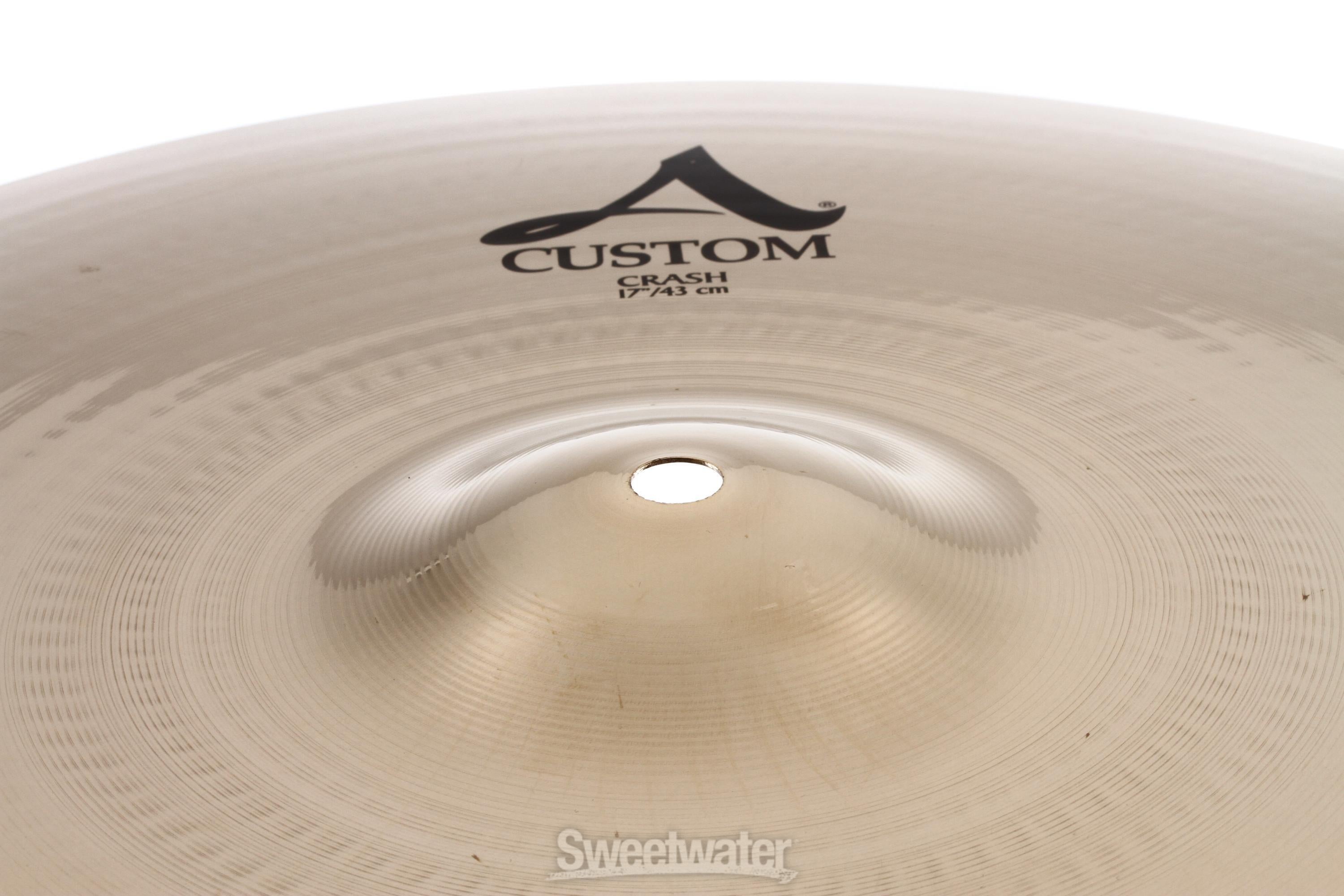 Zildjian 17 inch A Custom Crash Cymbal | Sweetwater