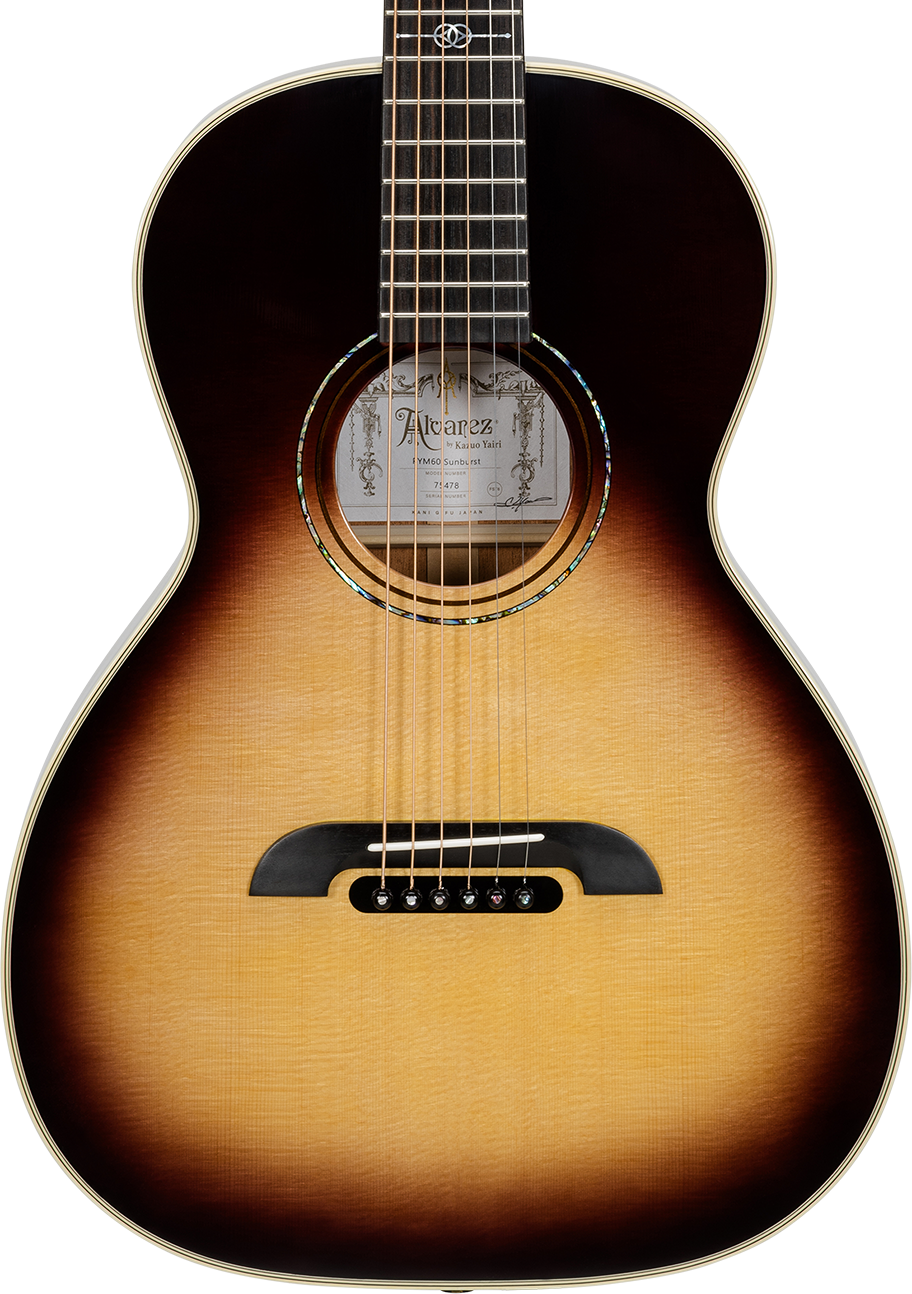 Alvarez Yairi PYM60 Acoustic Guitar Sunburst