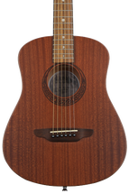 Product Image - This Item - Luna Safari Muse Mahogany Travel Guitar - Satin Natural