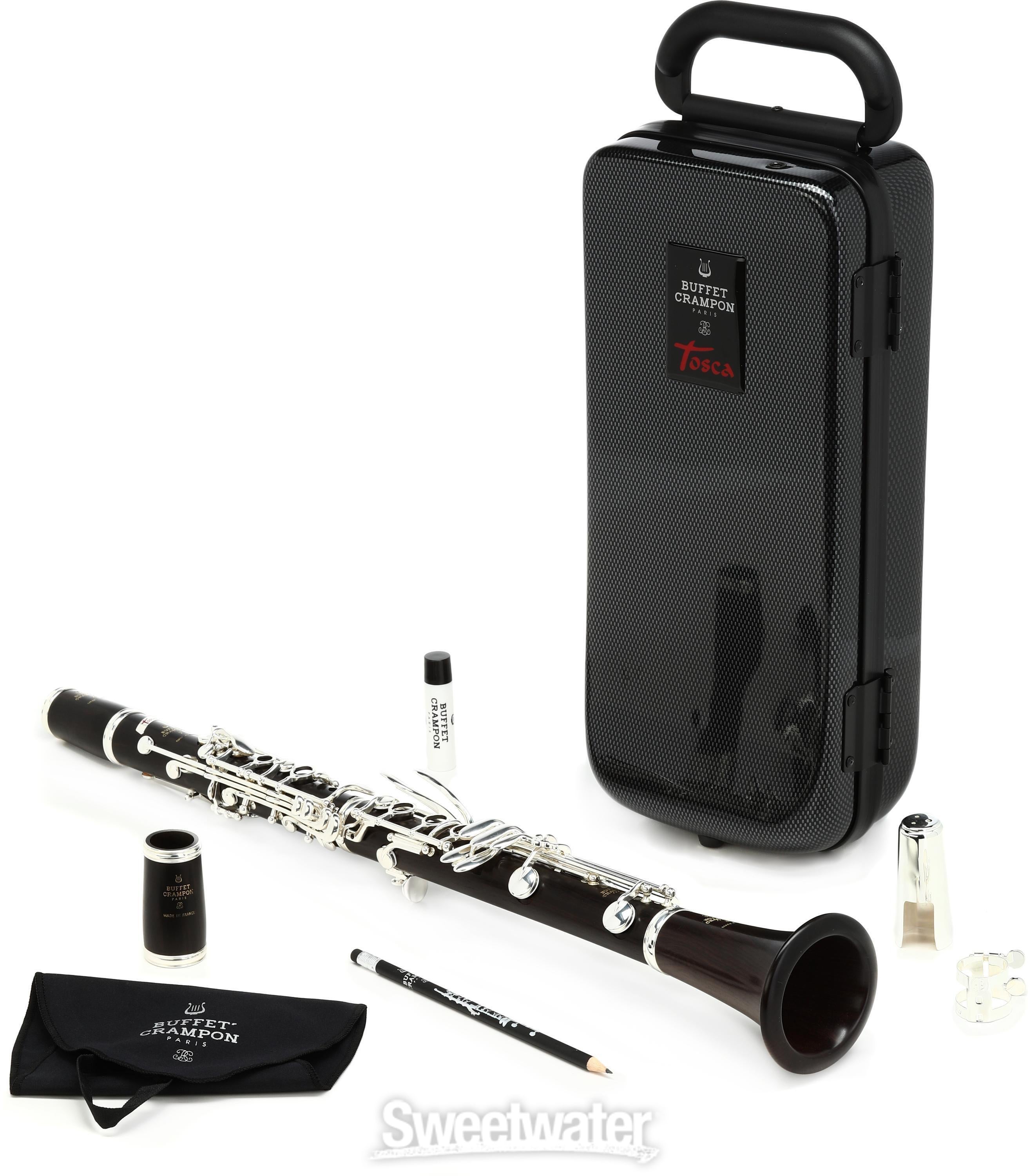 Buffet Crampon Tosca Professional Bb Clarinet - Silver-plated Keys