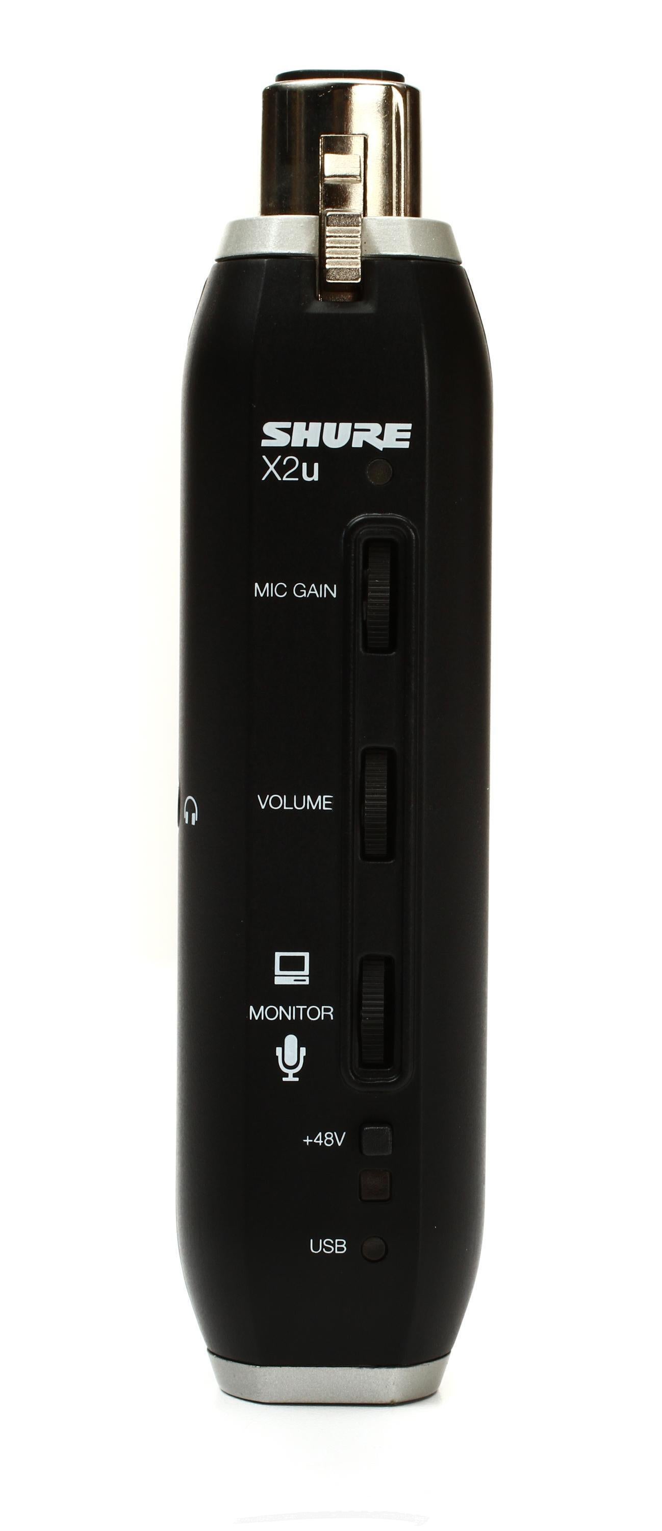 Shure X2u XLR to USB Audio Interface