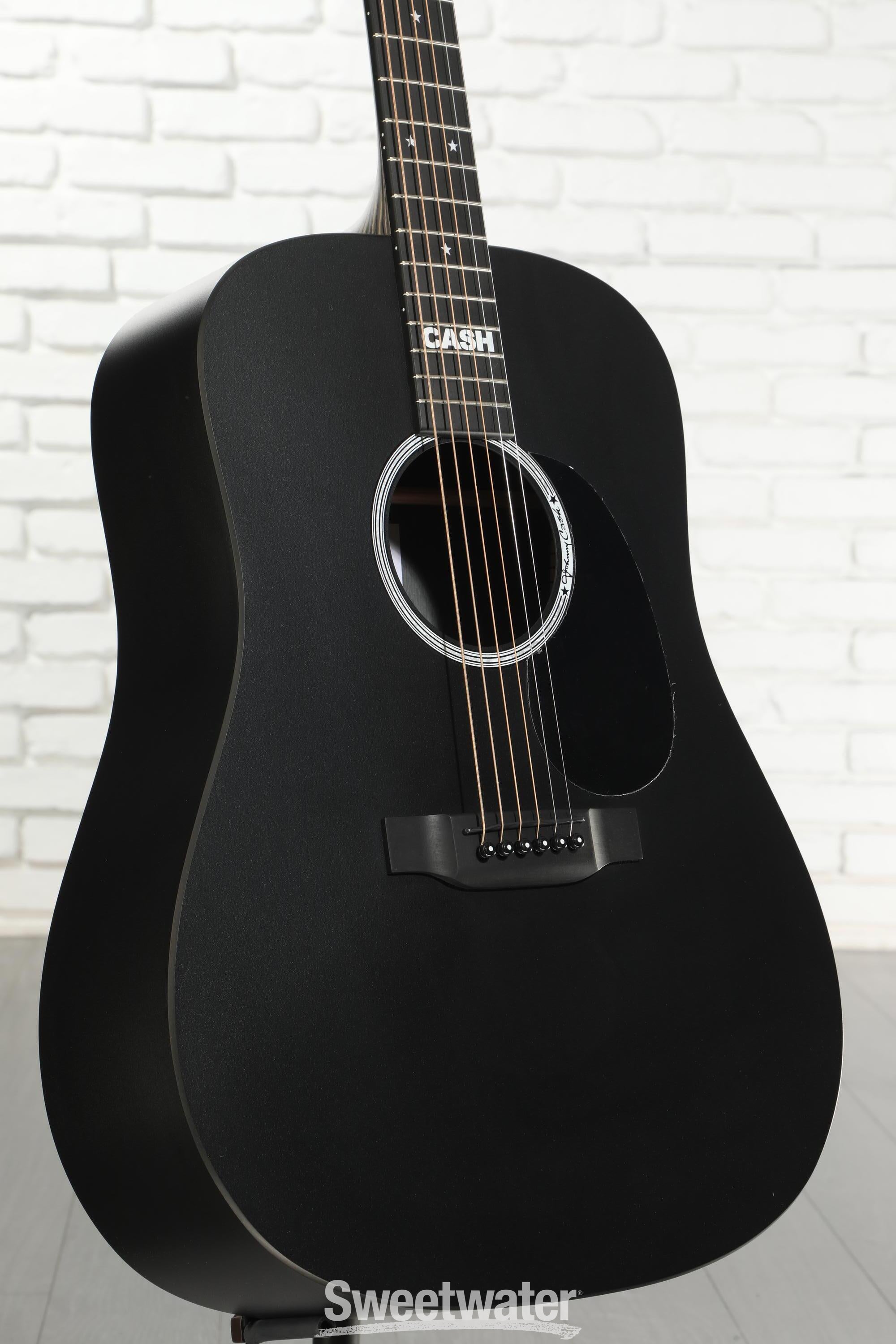 Martin DX Johnny Cash - Jet Black | Sweetwater
