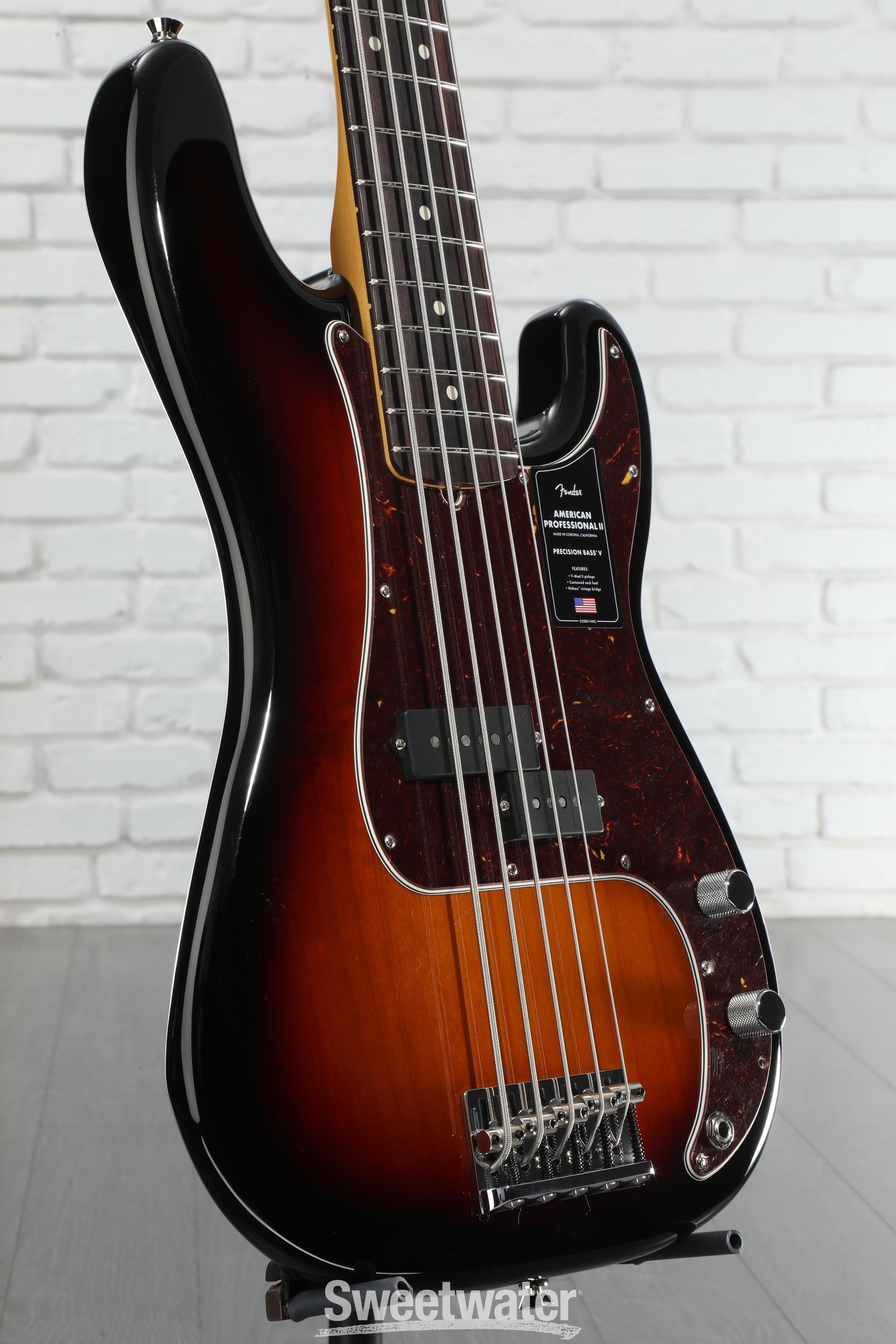 ベース Fender USA ProfessionalII PrecisionBassV Fender American Professional II Precision Bass V Rosewood