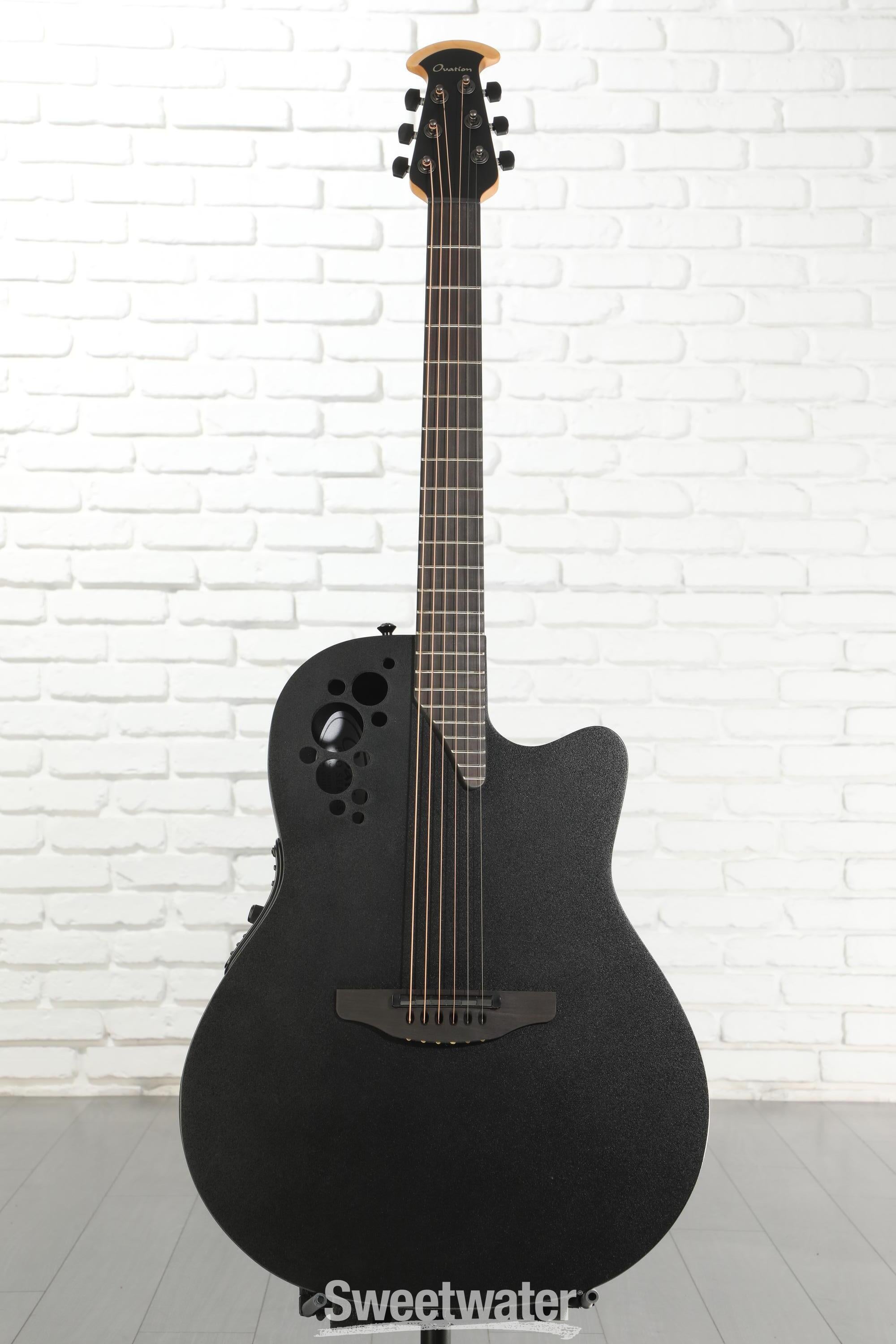Ovation Mod TX Super Shallow Acoustic-Electric Guitar - Black