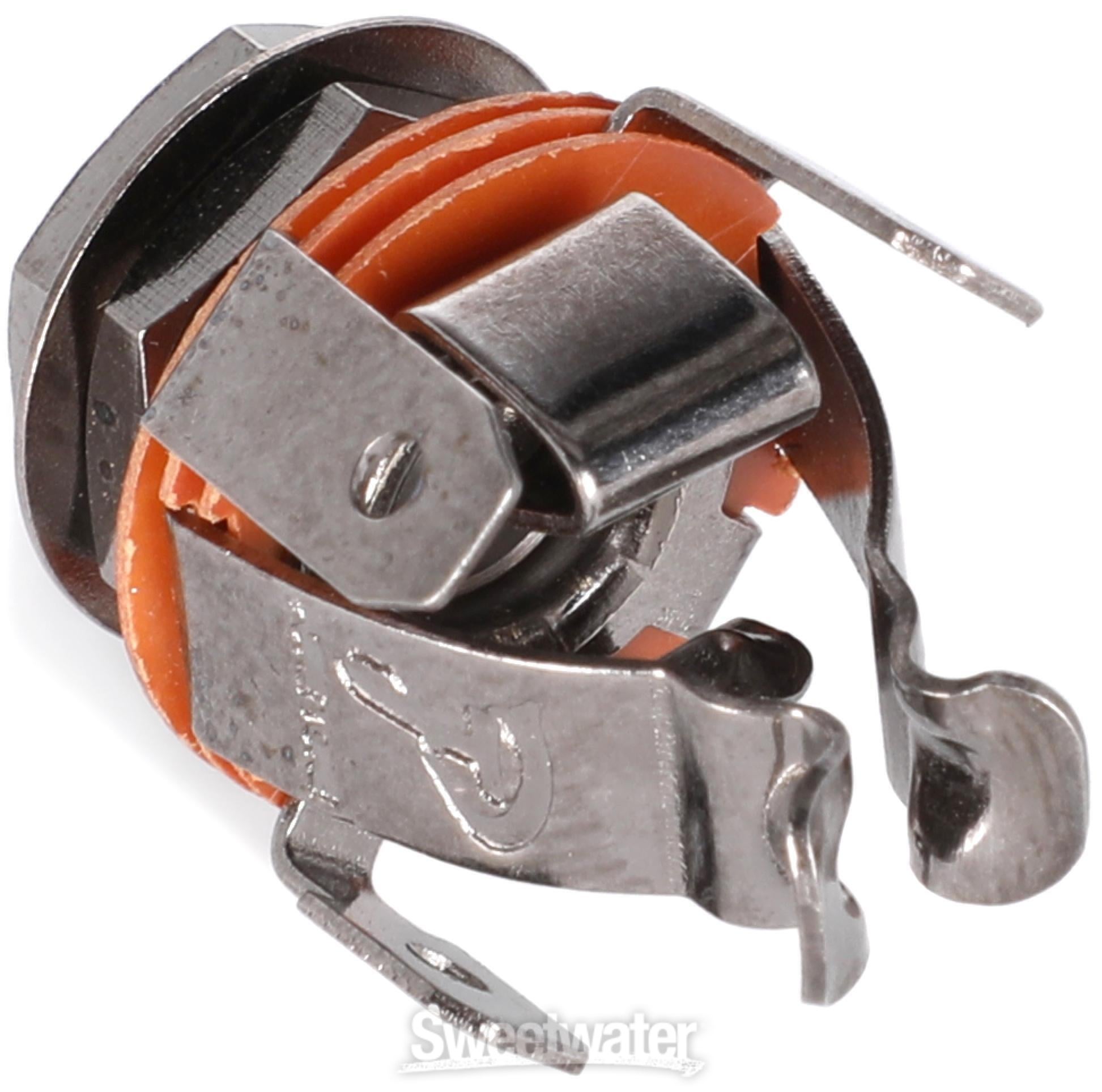 Pure Tone PTT2 Pure Tone Stereo Output Jack - Black Nickel